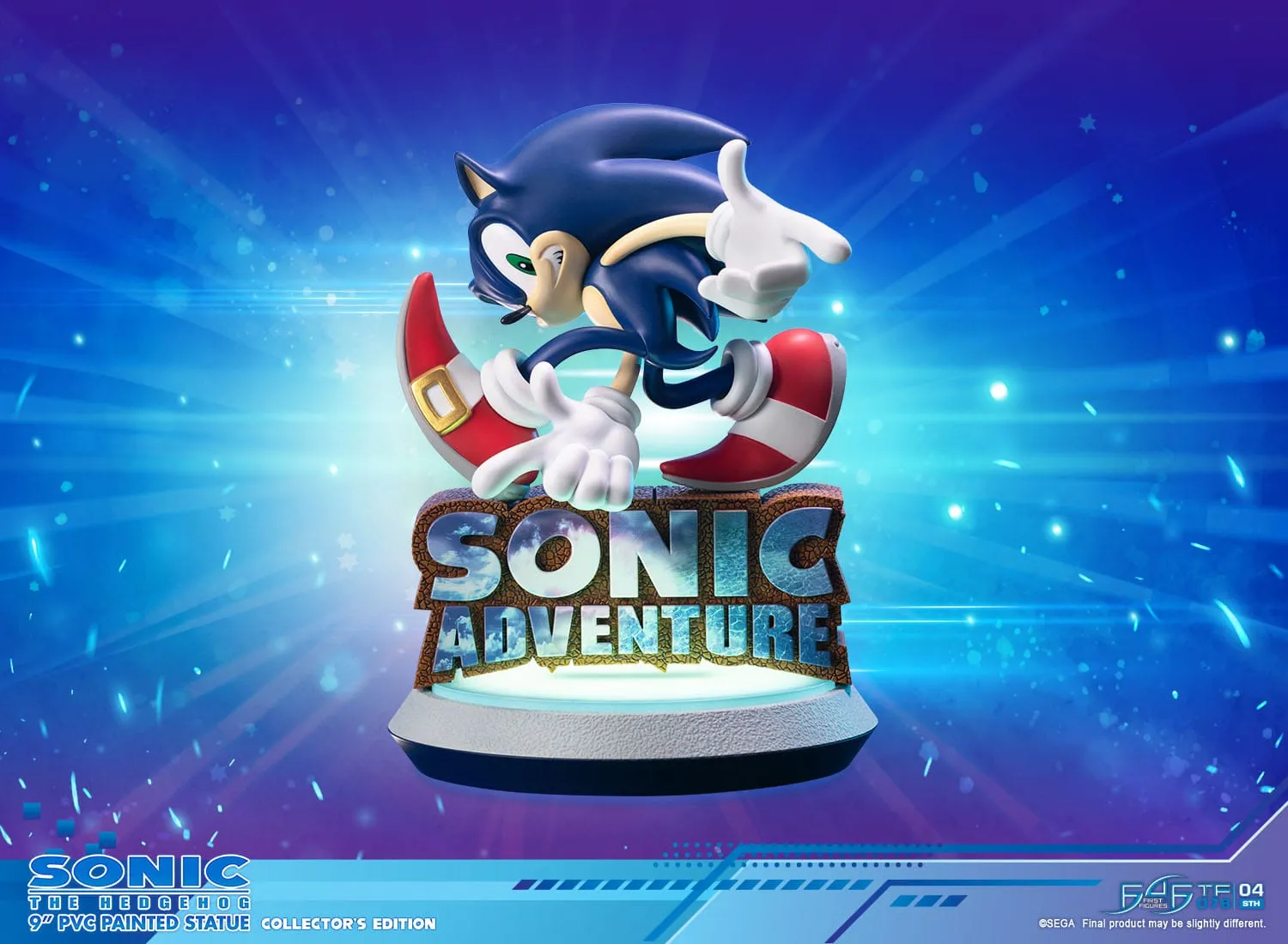 First 4 Figures Sonic Adventure Sonic the Hedgehog Collector's Edition PVC Statue