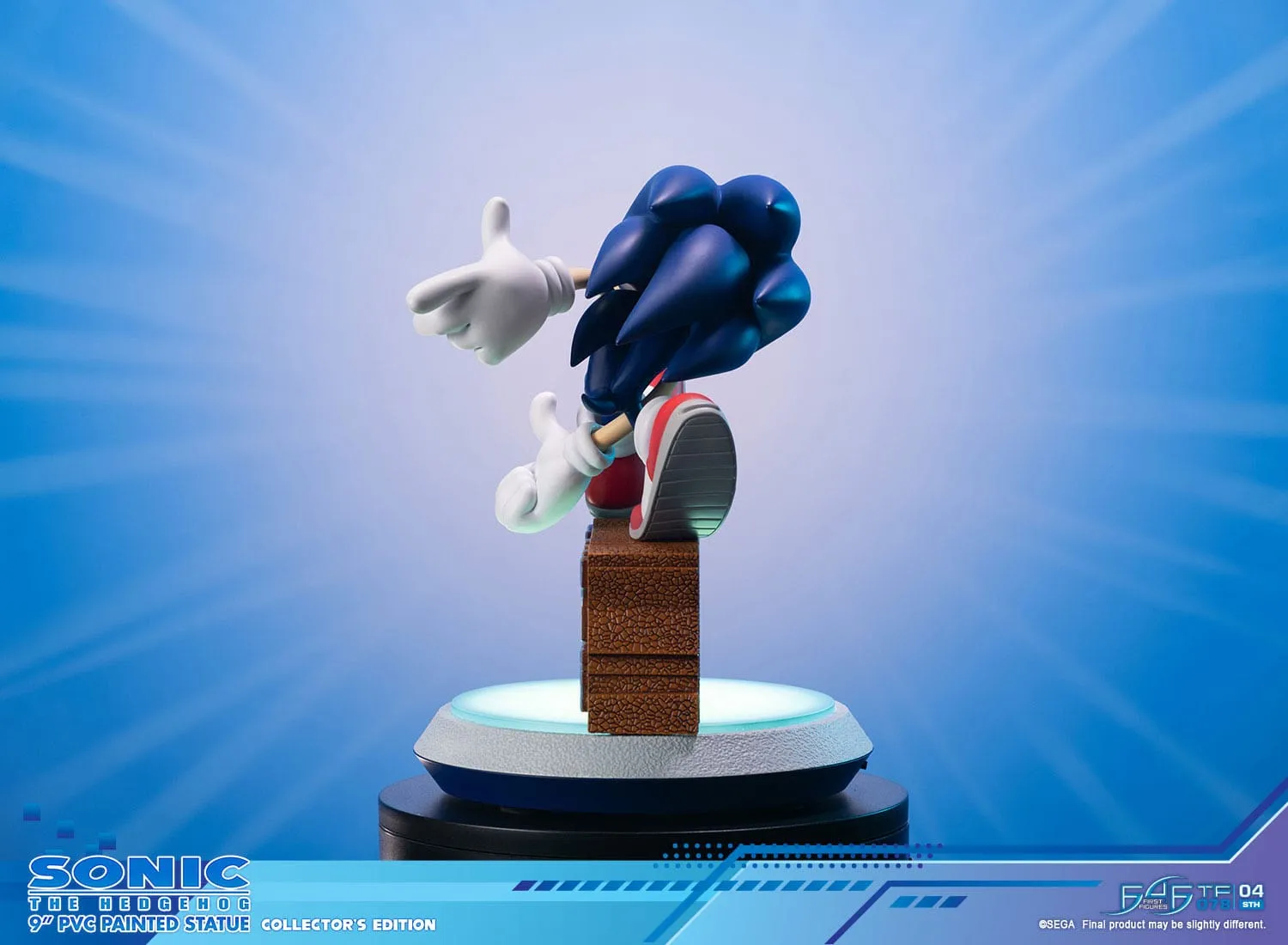 First 4 Figures Sonic Adventure Sonic the Hedgehog Collector's Edition PVC Statue