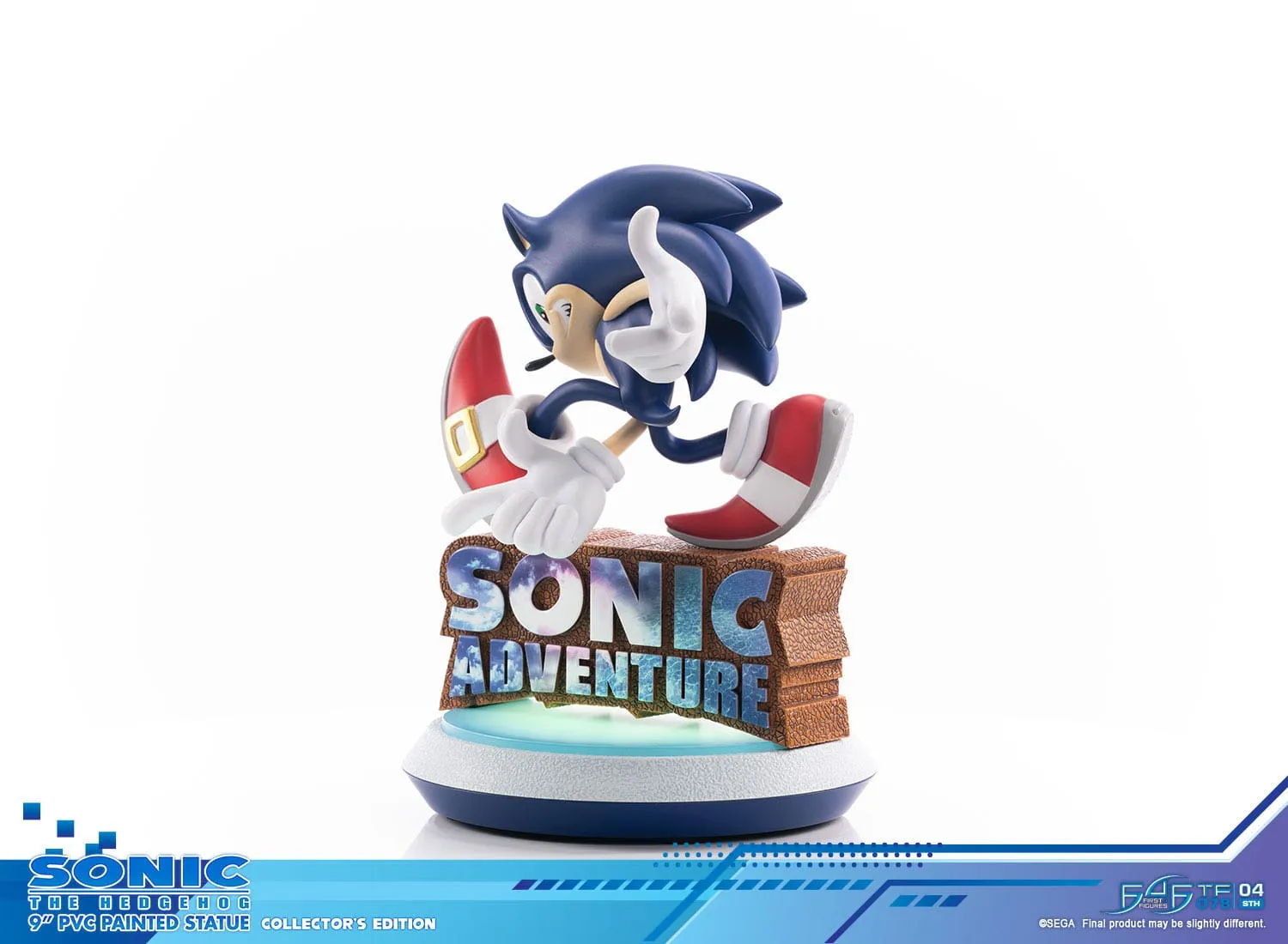 First 4 Figures Sonic Adventure Sonic the Hedgehog Collector's Edition PVC Statue