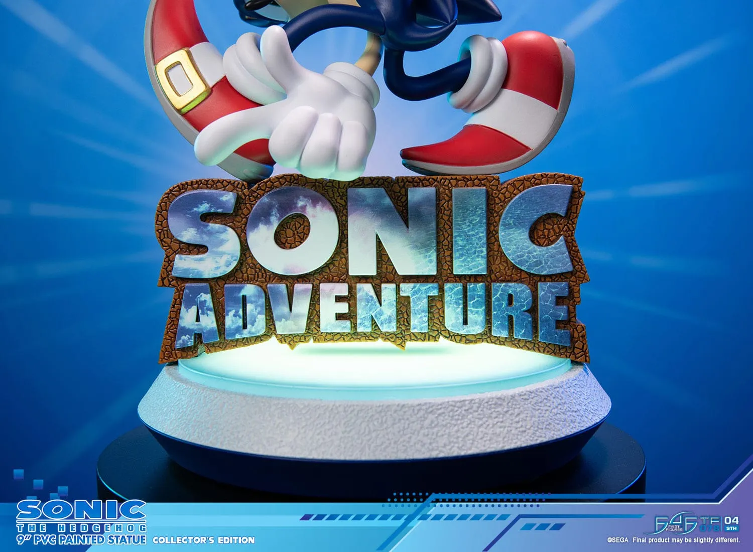 First 4 Figures Sonic Adventure Sonic the Hedgehog Collector's Edition PVC Statue