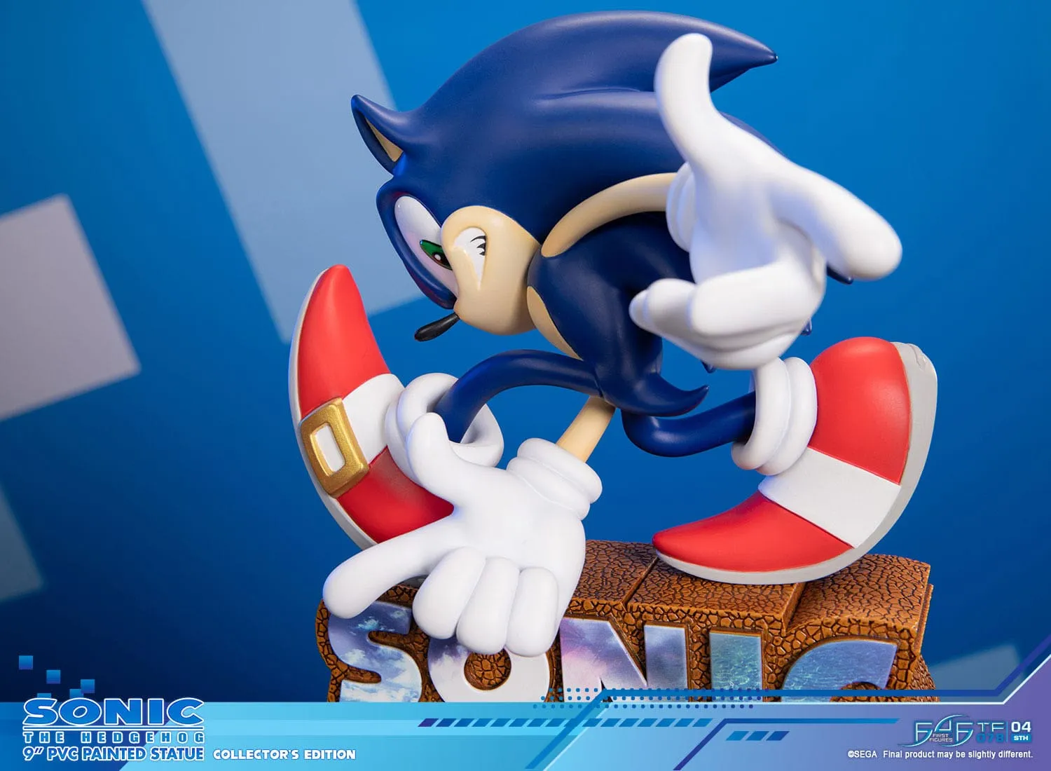 First 4 Figures Sonic Adventure Sonic the Hedgehog Collector's Edition PVC Statue