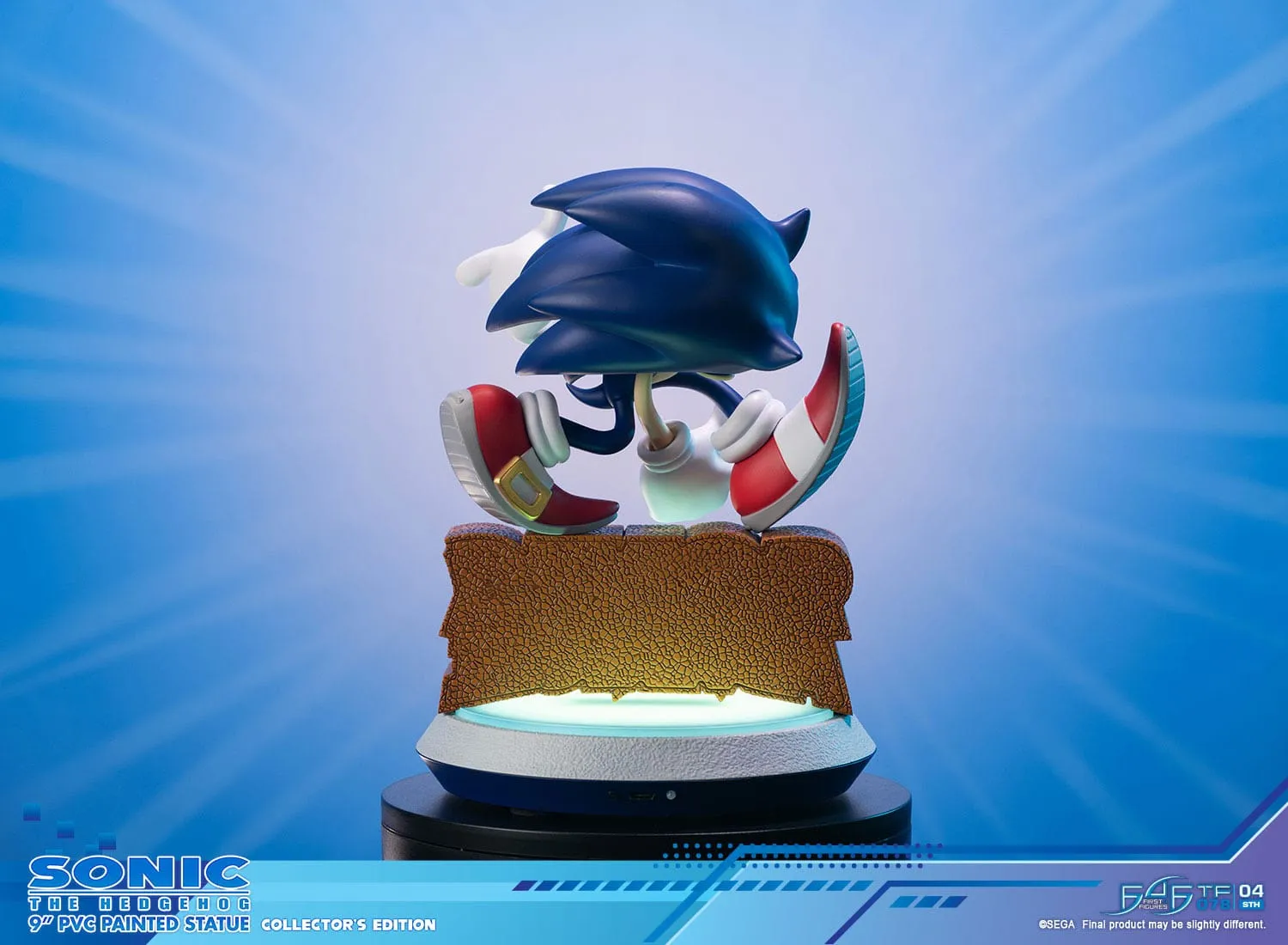 First 4 Figures Sonic Adventure Sonic the Hedgehog Collector's Edition PVC Statue