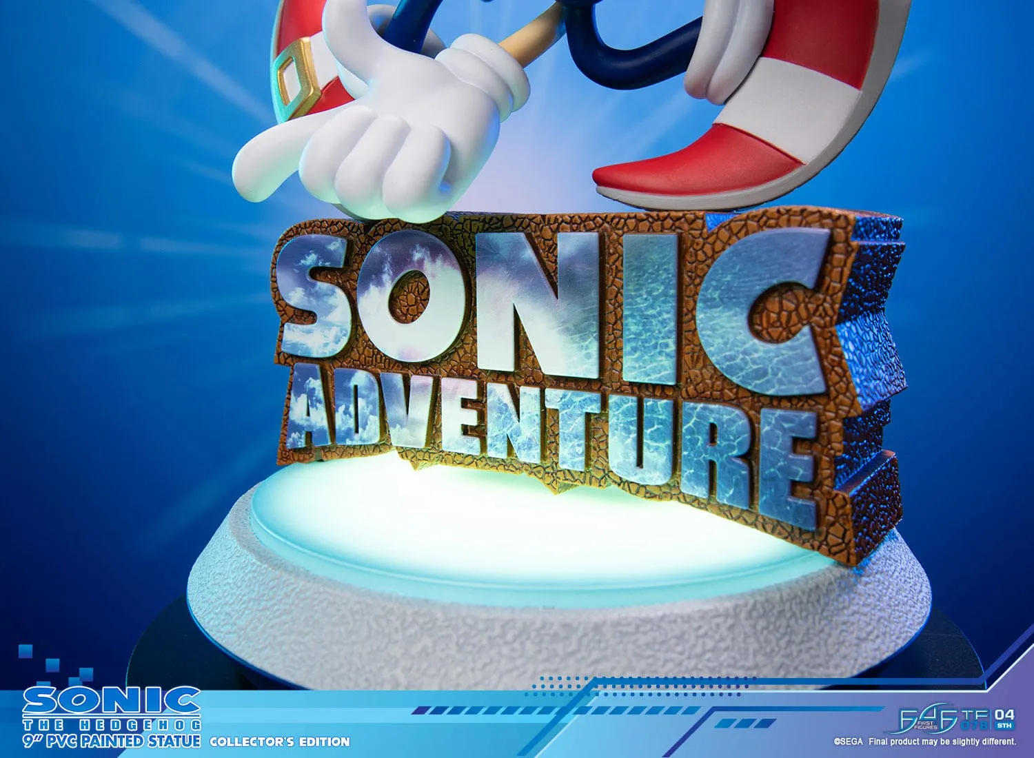 First 4 Figures Sonic Adventure Sonic the Hedgehog Collector's Edition PVC Statue