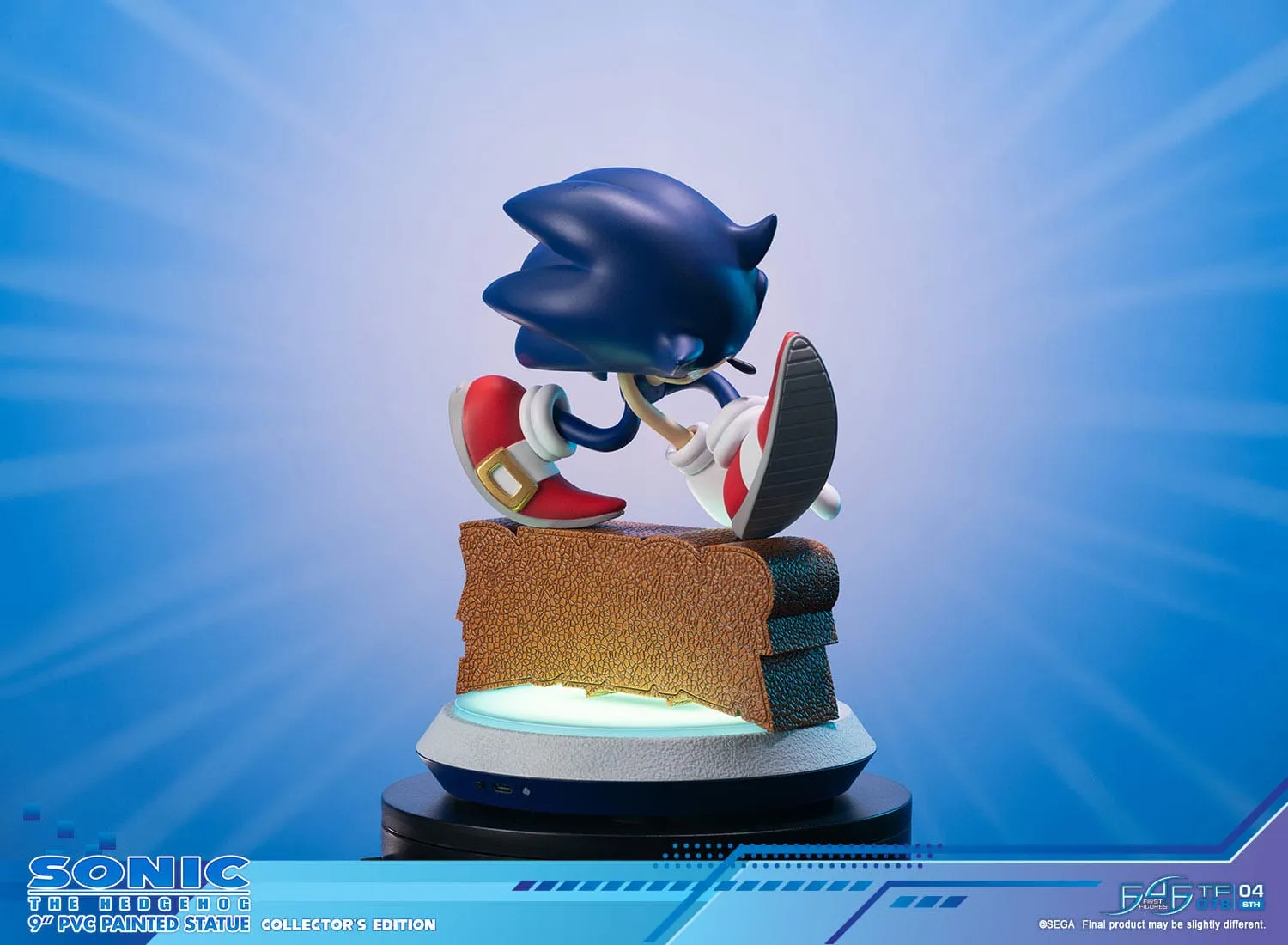 First 4 Figures Sonic Adventure Sonic the Hedgehog Collector's Edition PVC Statue