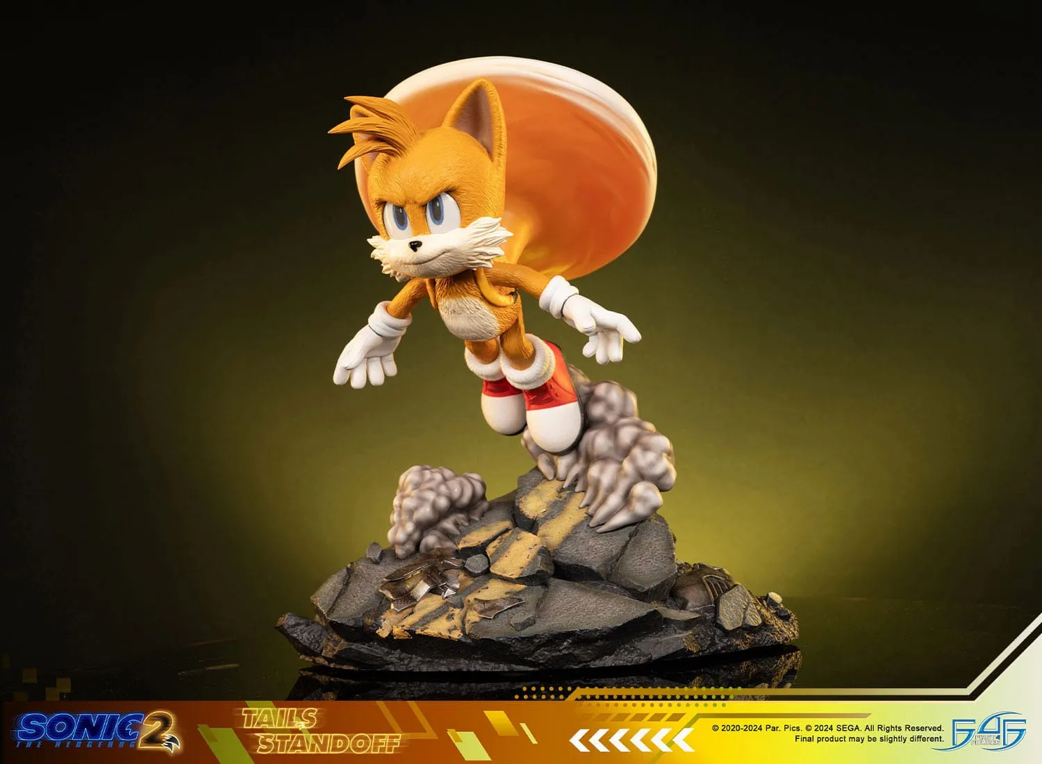 First 4 Figures Sonic the Hedgehog 2 Tails Standoff Statue