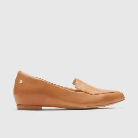 FRANKIE4 Faye Tan Reptile Dress Flats