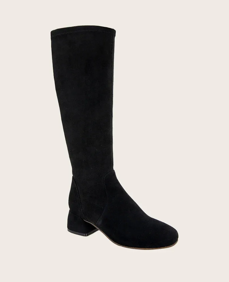 GENTLE SOULS EMILY STRETCH TALL BOOT - BLACK - EMILYSTRTALL