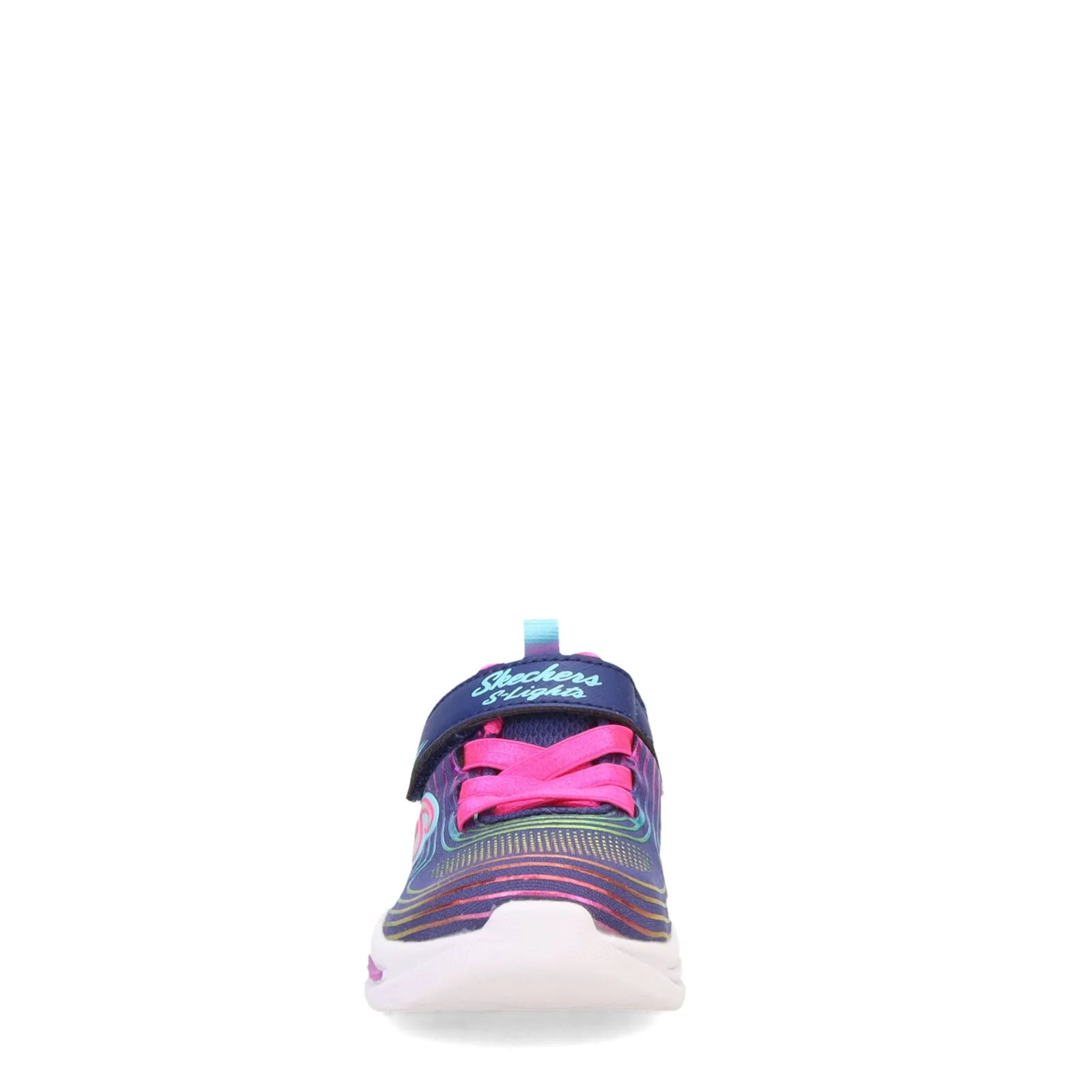 Girl's Skechers, S Lights: Wavy Beams Sneaker - Toddler