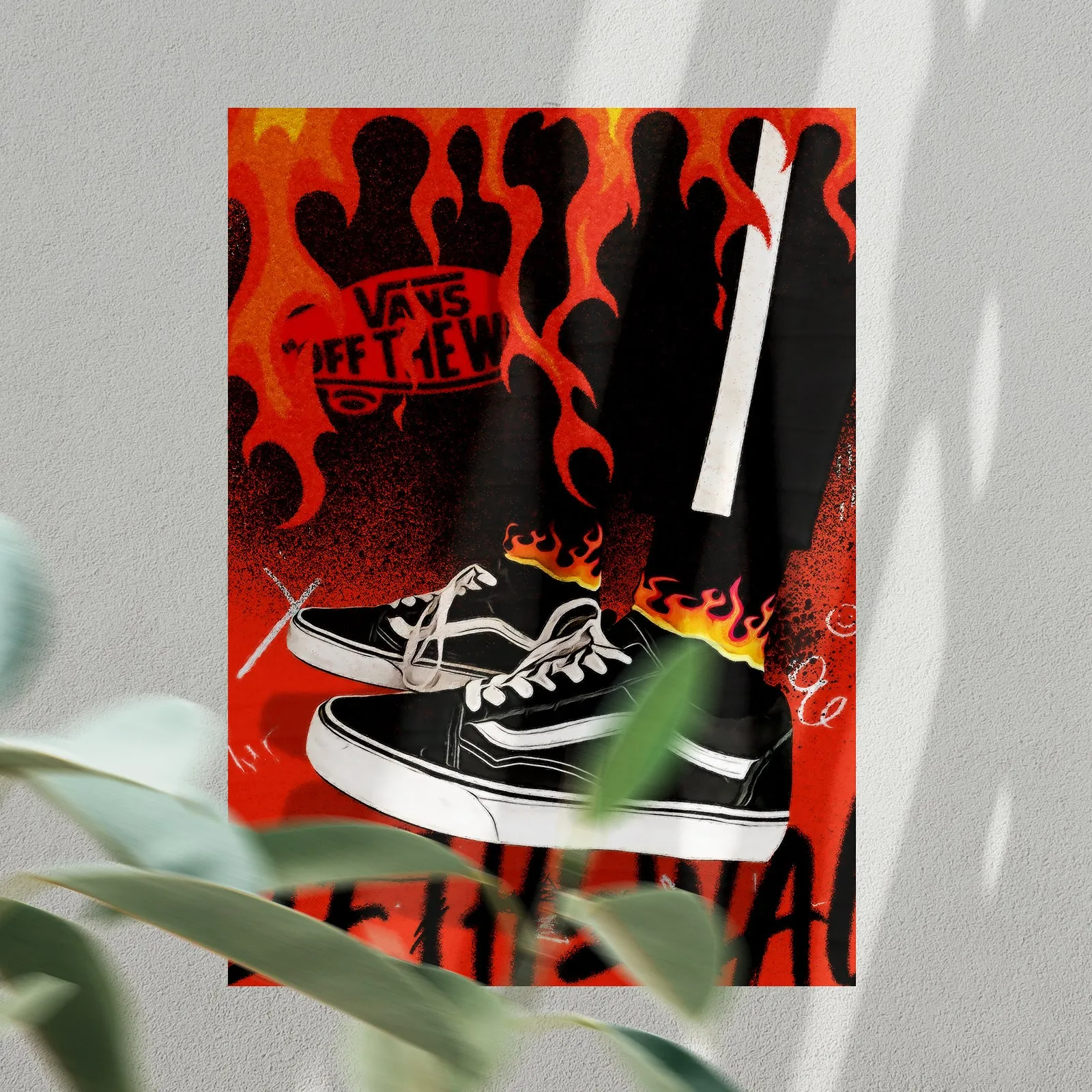 GraffArt - Vans Off The Wall