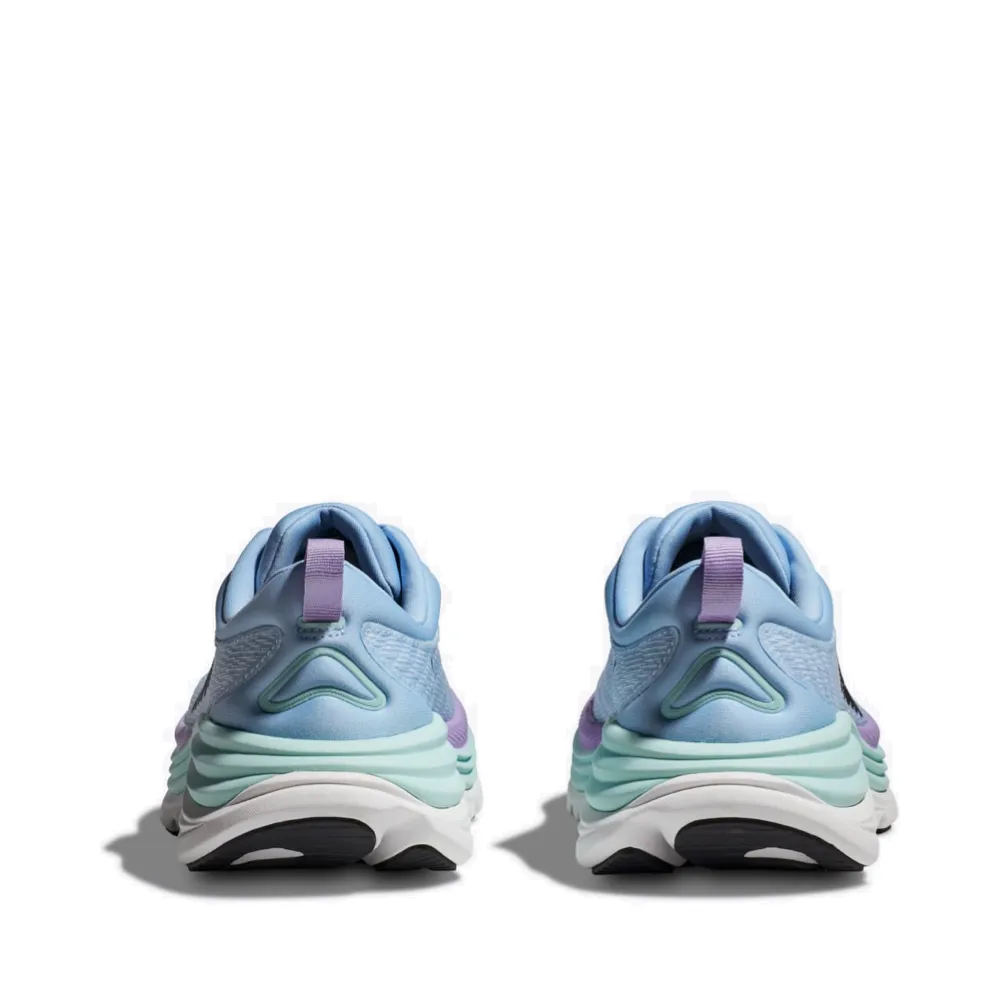 Hoka Women's Gaviota 5 Running Sneaker in Airy Blue/Sunlit Ocean