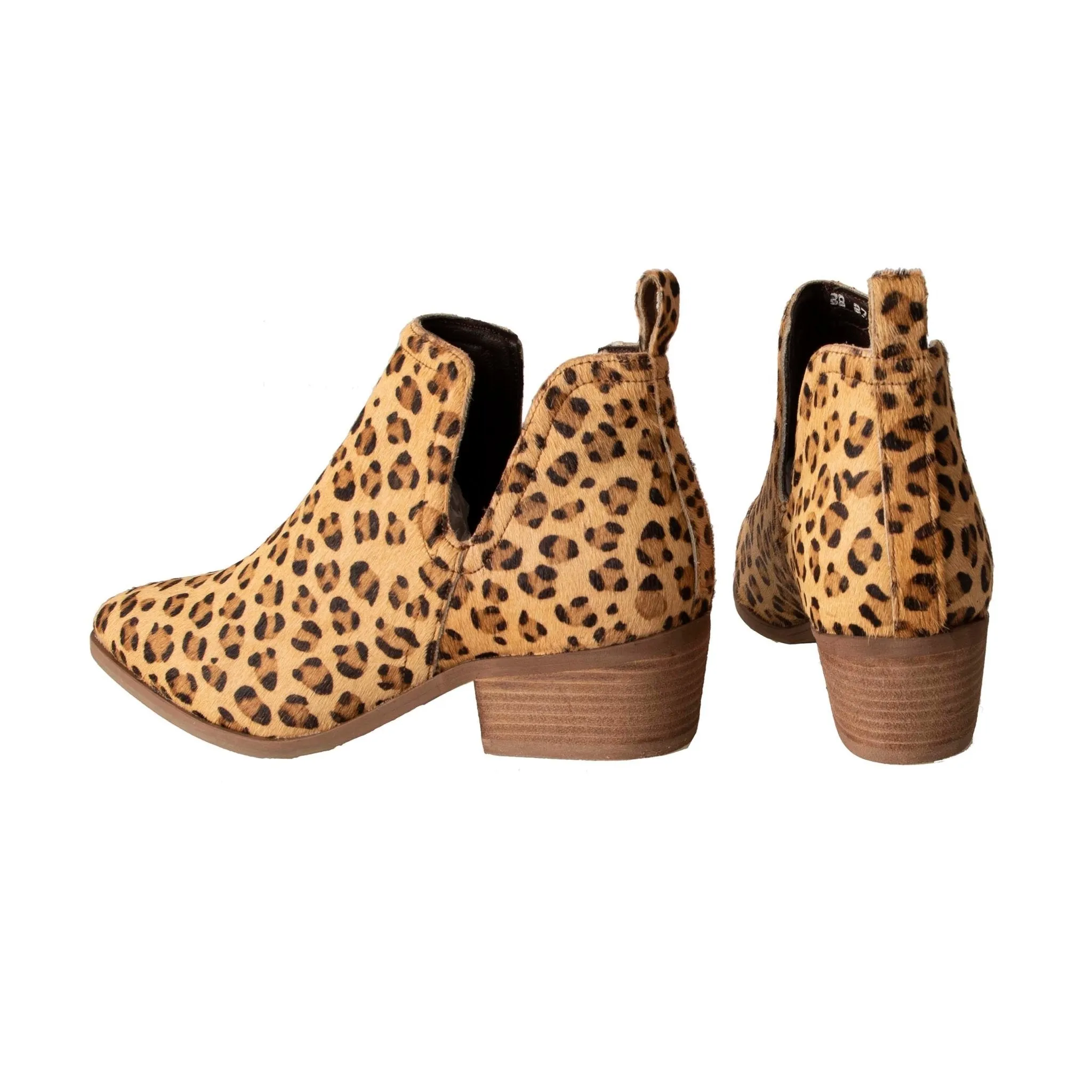 Human Shoes Jungle Ankle Boot in Ocelot