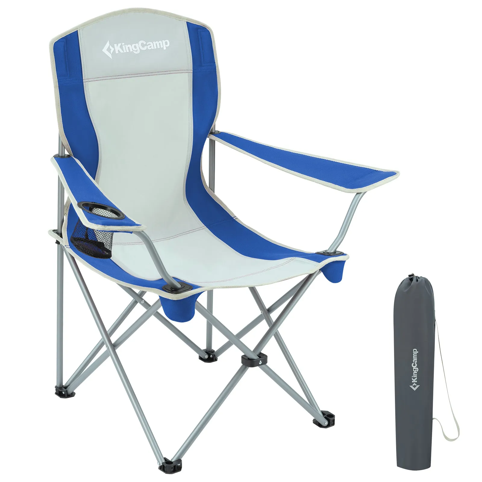 KingCamp Folding Armchair in Steel 2.0