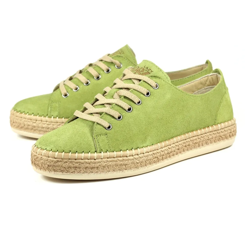 Lazy Dogz Maddison Lace Up Suede Casual Shoe