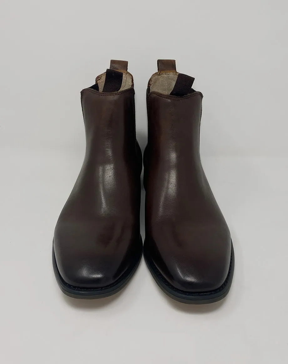 MARTEL MEN’S CASUAL CHELSEA BOOTS | BROWN