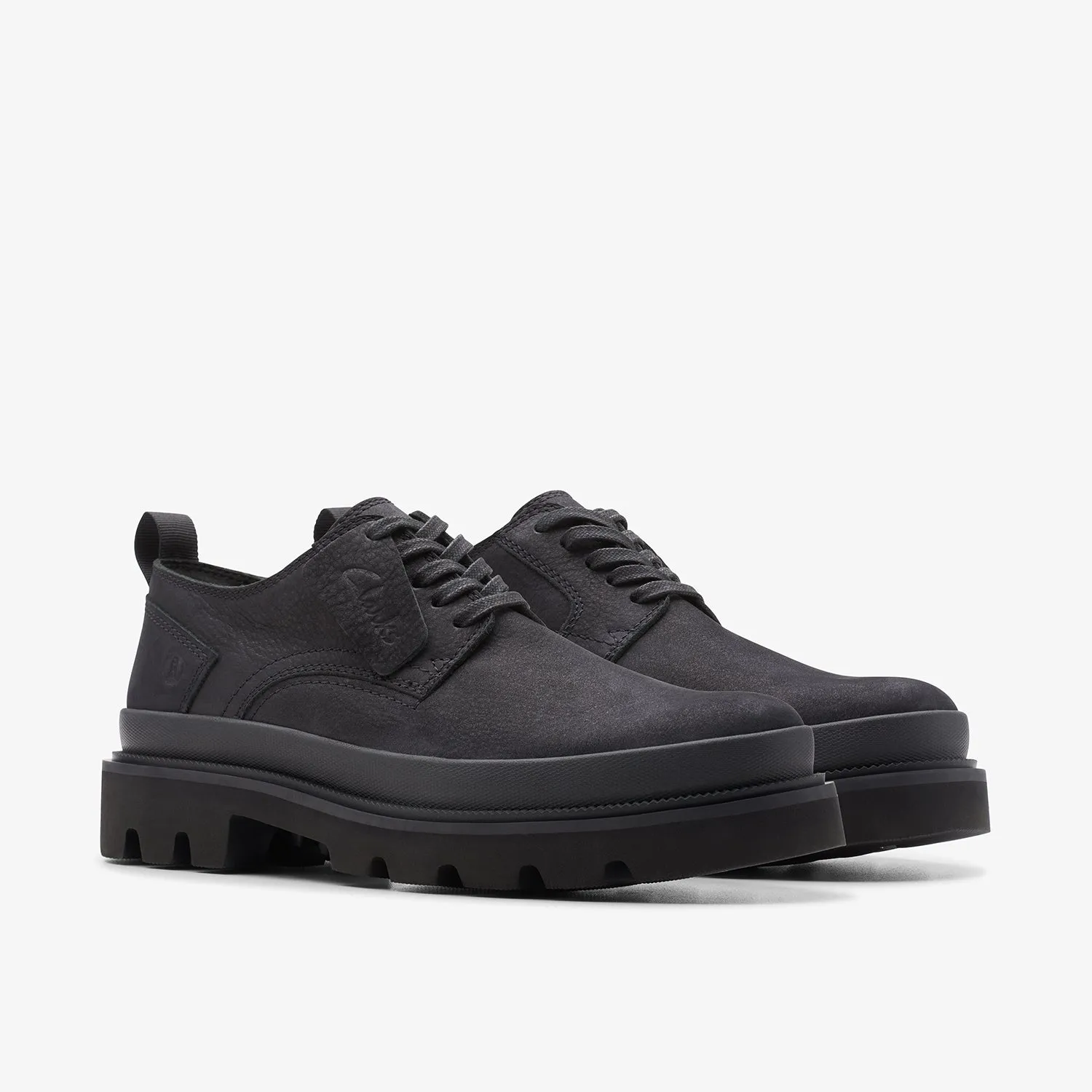 Mens - Badell Lace Black Nubuck