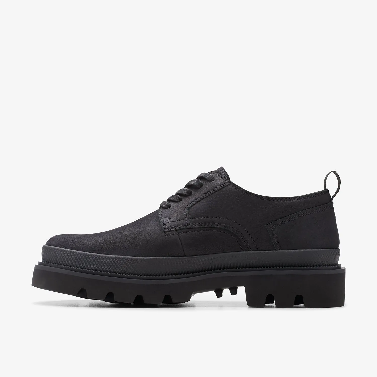 Mens - Badell Lace Black Nubuck