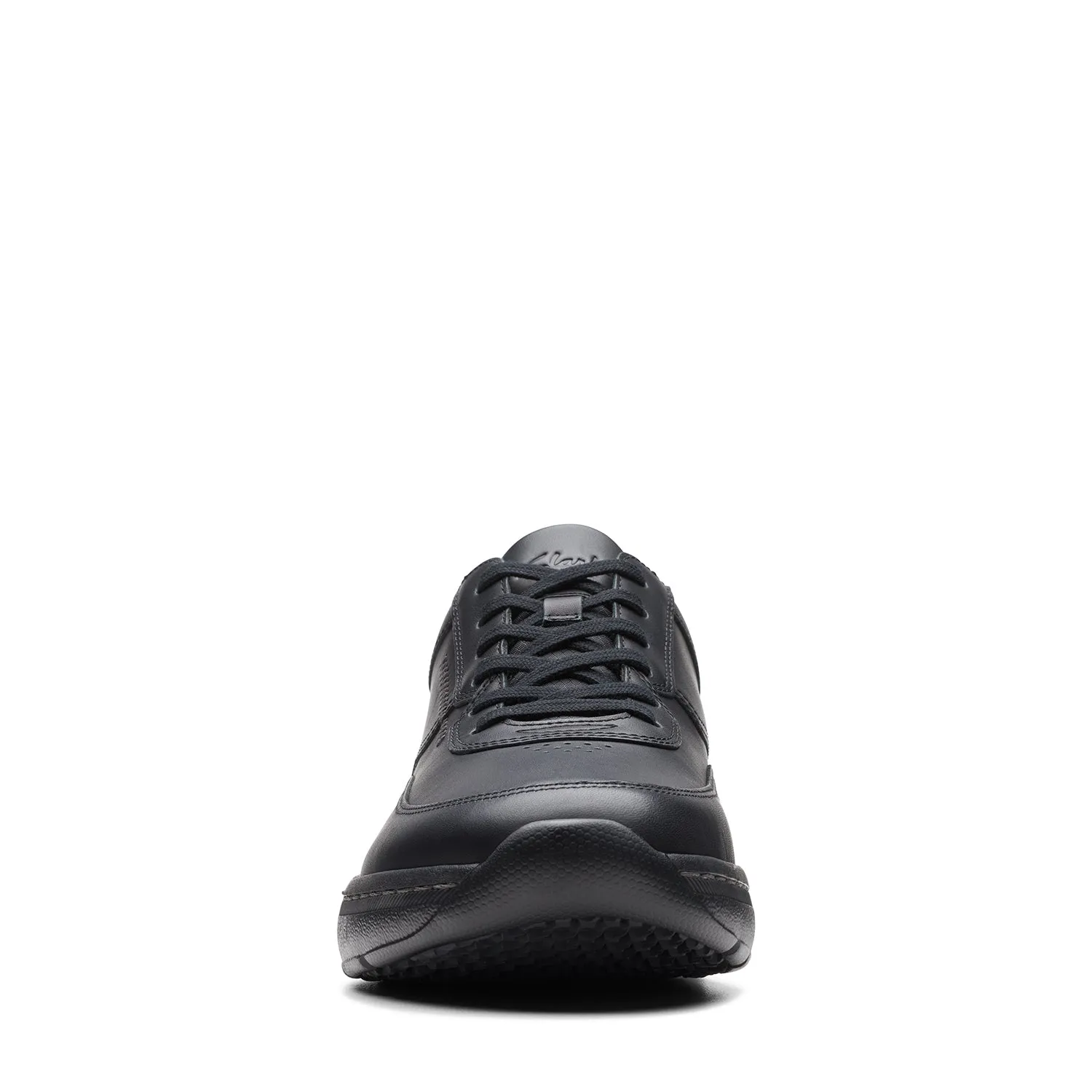 Mens - Clarks Pro Lace Black Leather