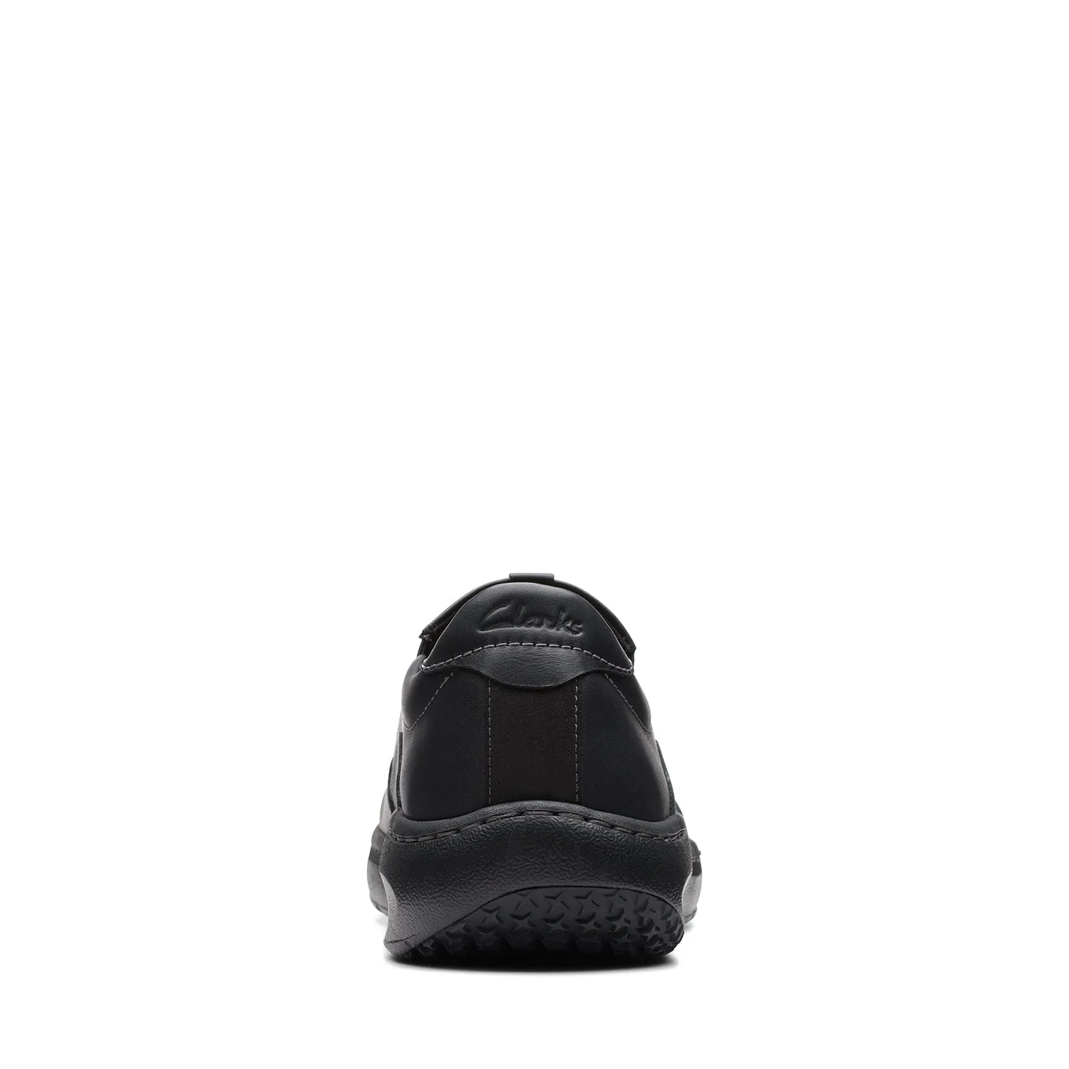 Mens - Clarks Pro Step Black Leather