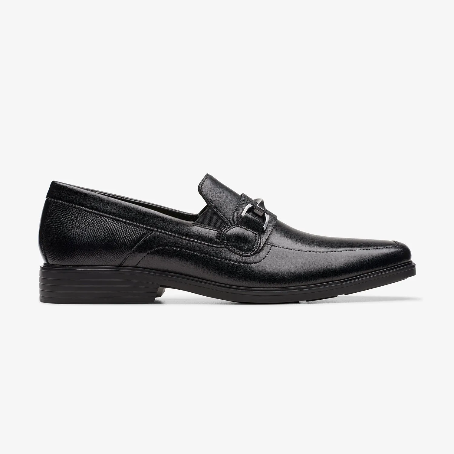 Mens - Clarkslite Bit Black Leather