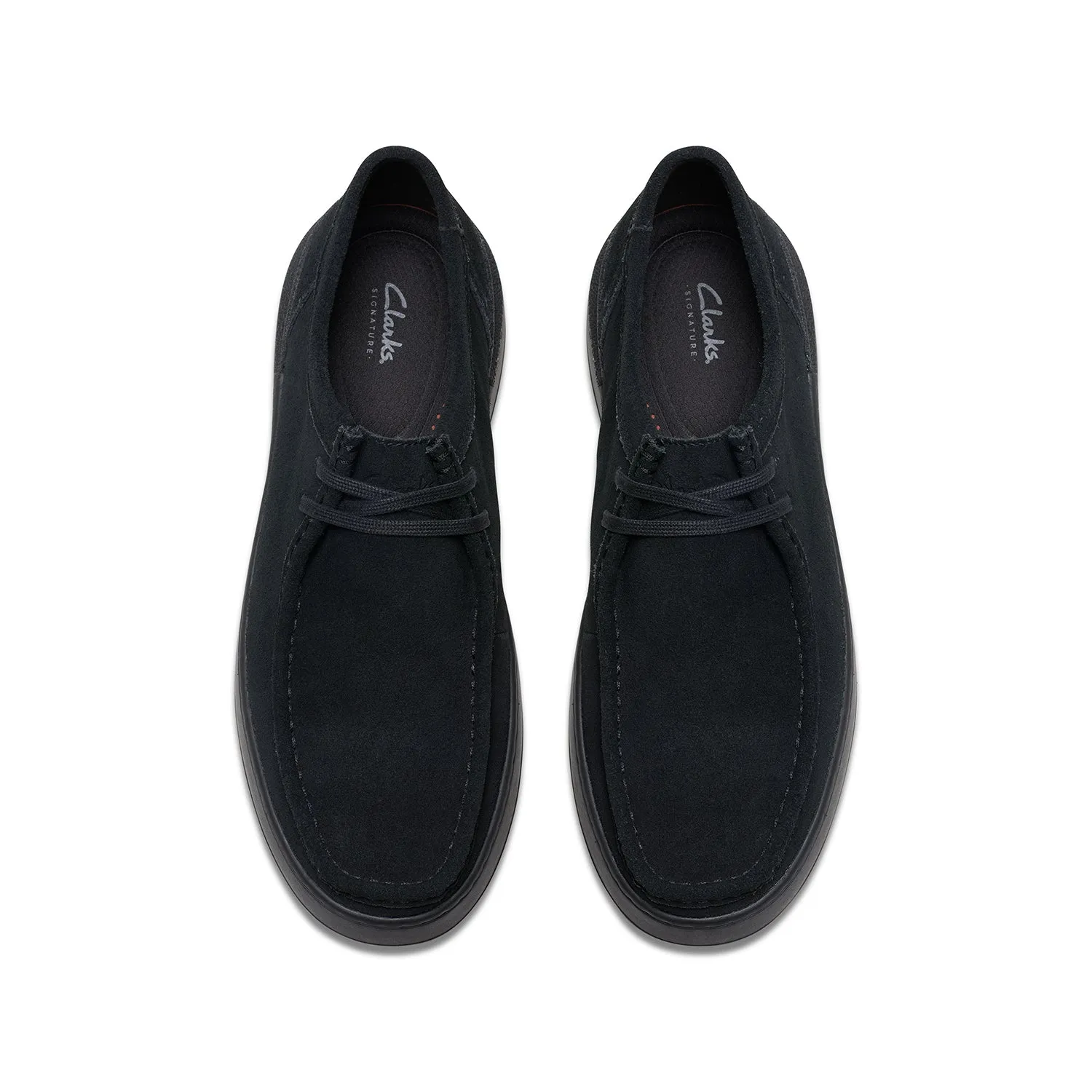 Mens - Courtlite Seam Black Suede