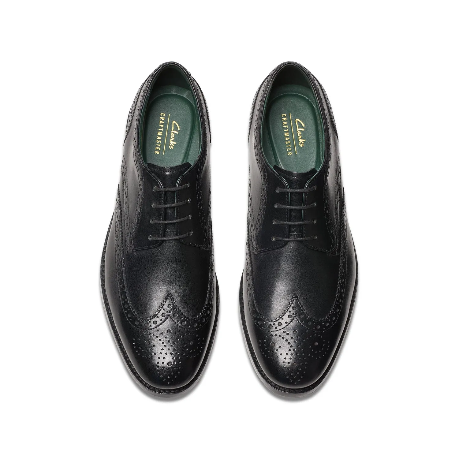 Mens - Craft James Tip Black Leather