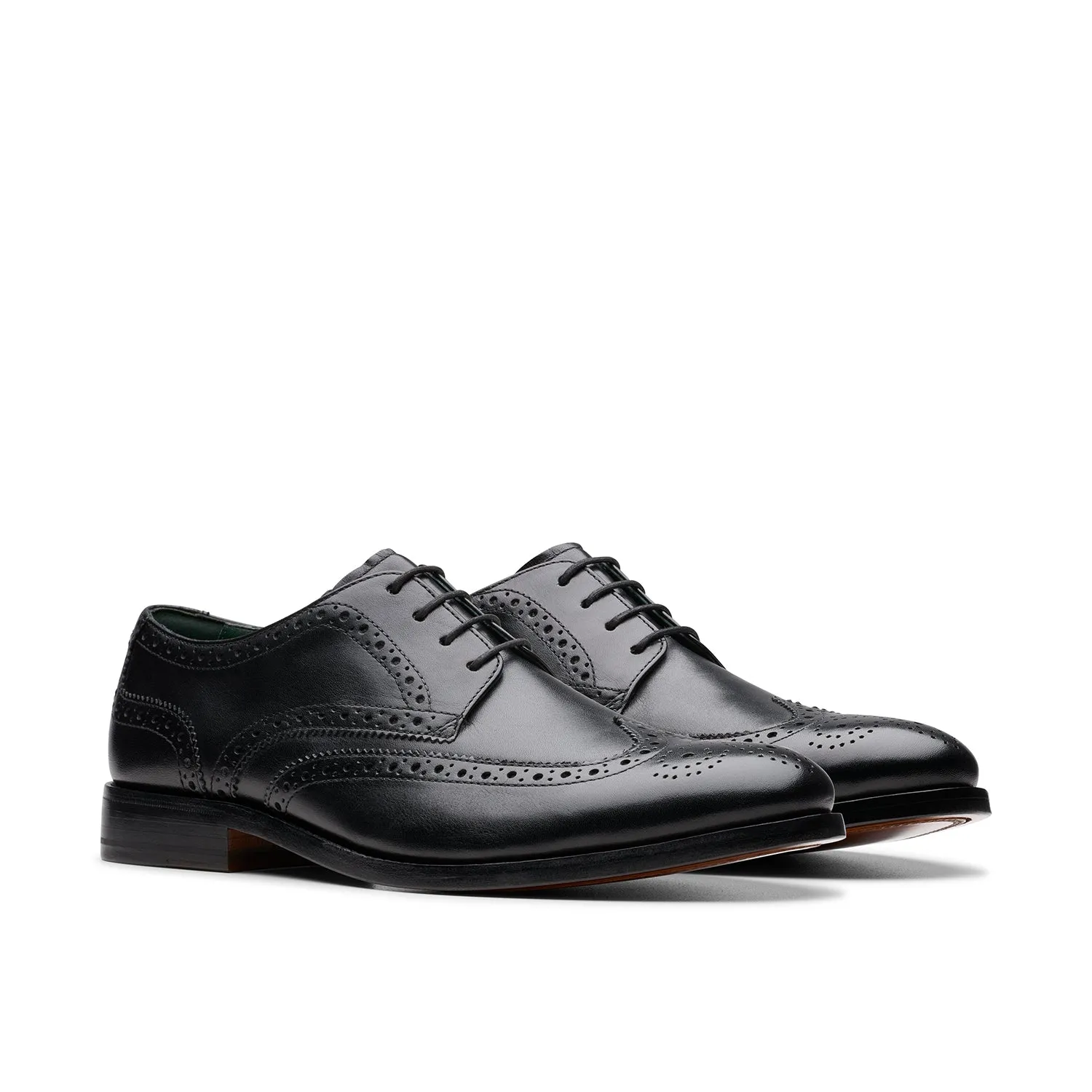 Mens - Craft James Tip Black Leather