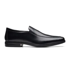 Mens - Howard Edge Black Leather