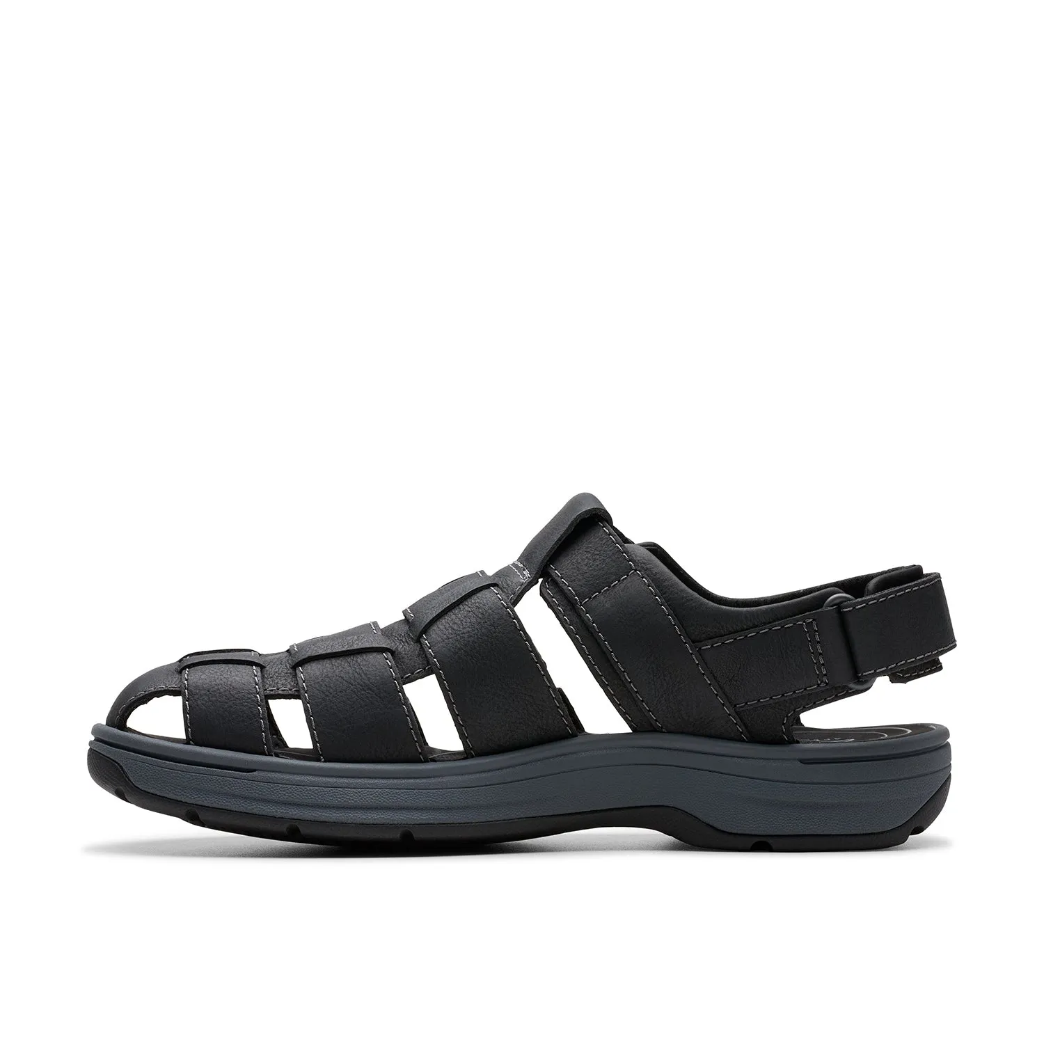 Mens - Saltway Cove Black Leather