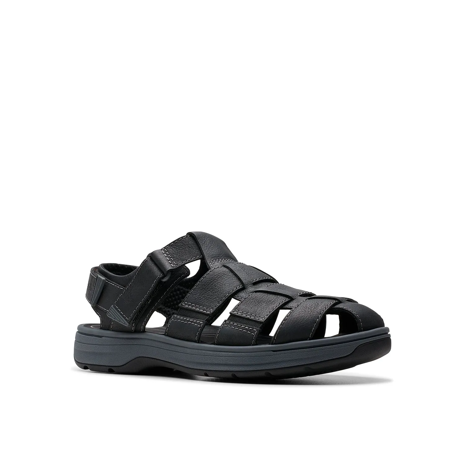 Mens - Saltway Cove Black Leather