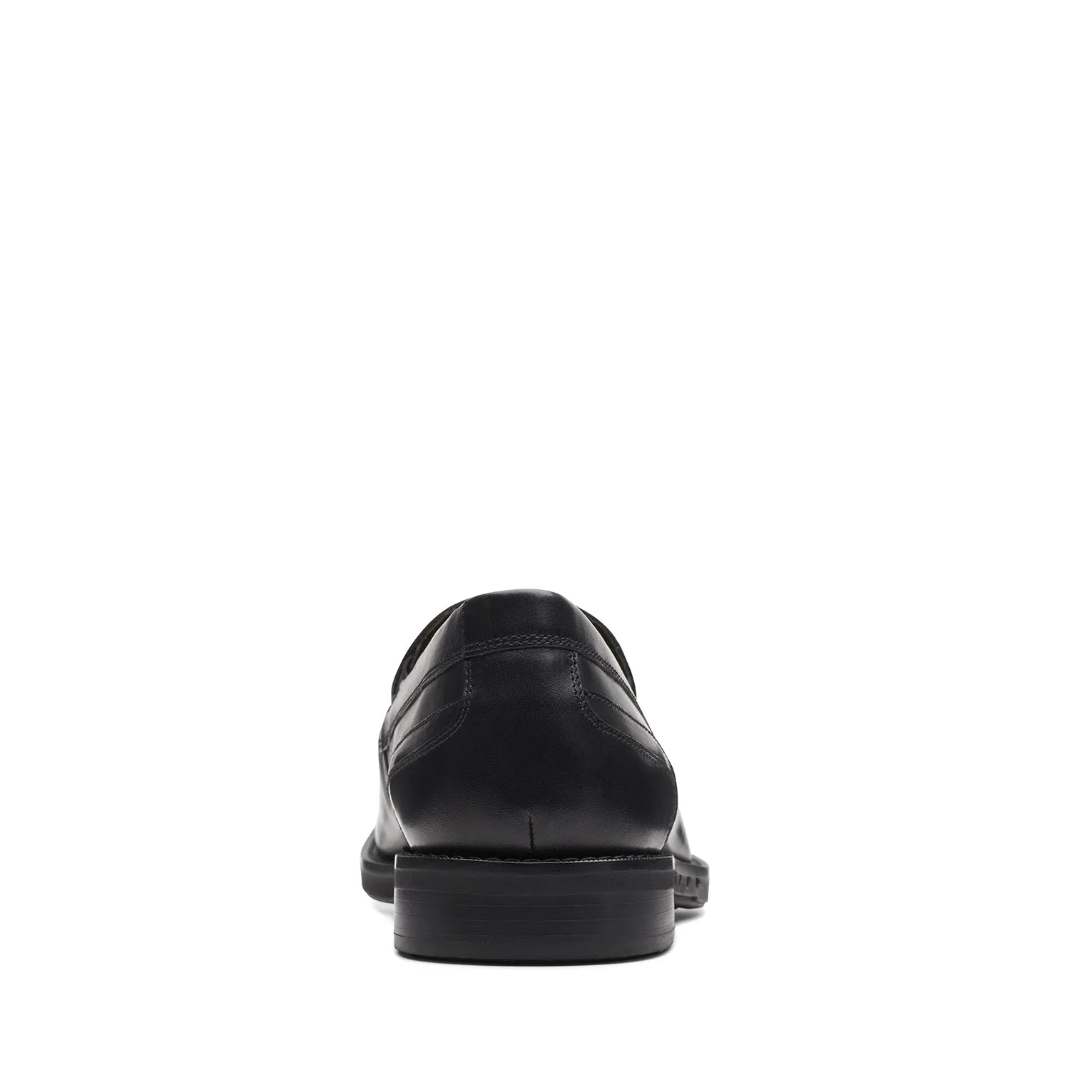 Mens - Un Hugh Step Black Leather