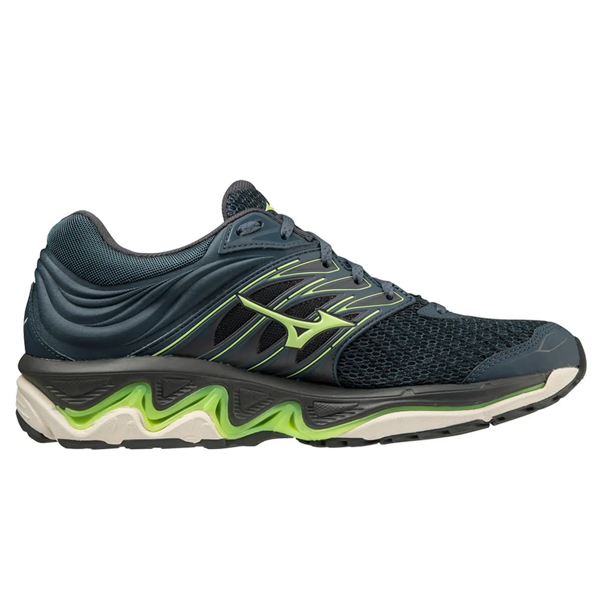 Mizuno Wave Paradox 5 Mens | Orionblue/neolime/ebony