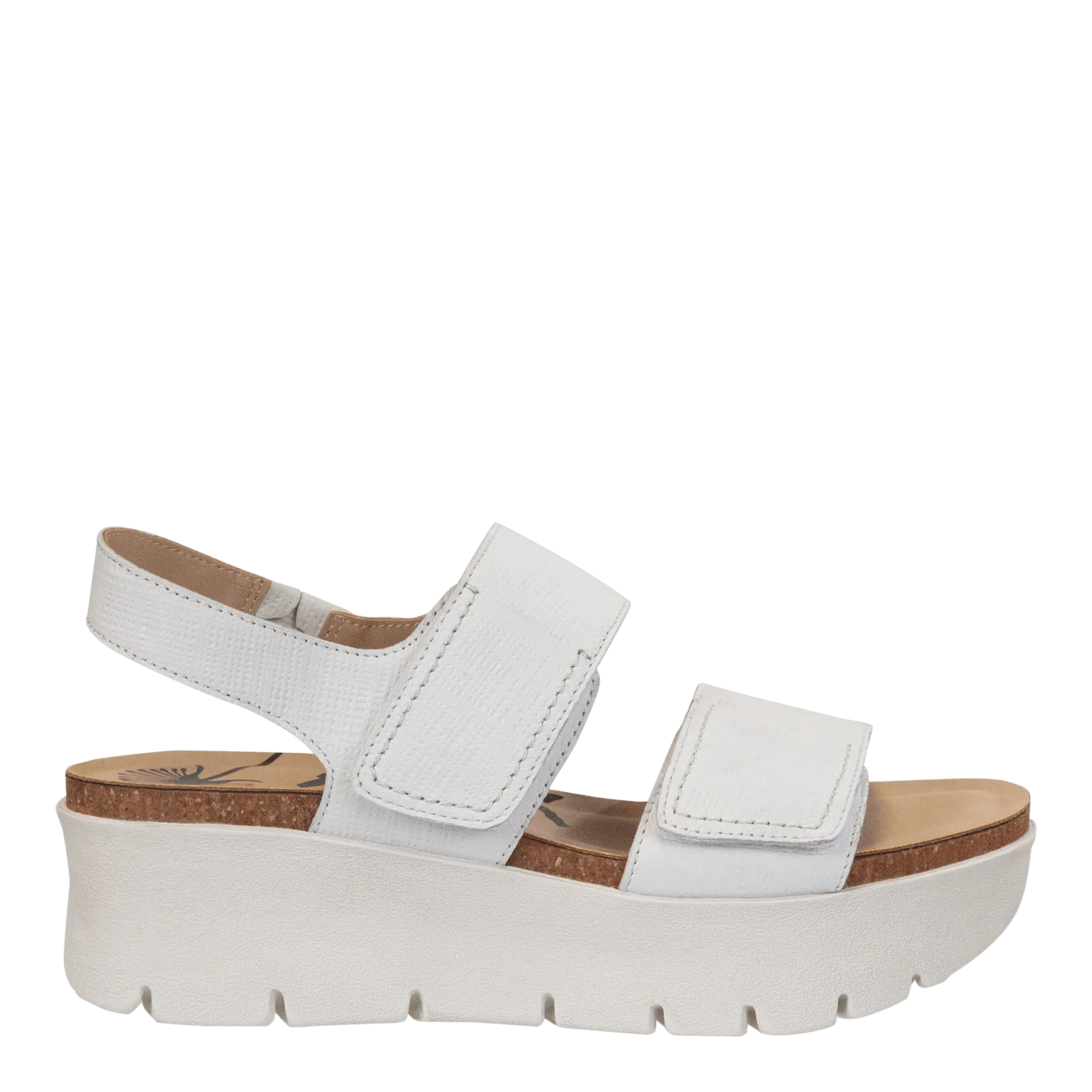 MONTANE in DOVE Platform Sandals