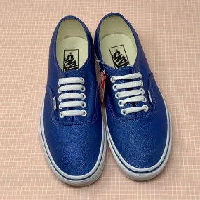 Navy Glitter Vans