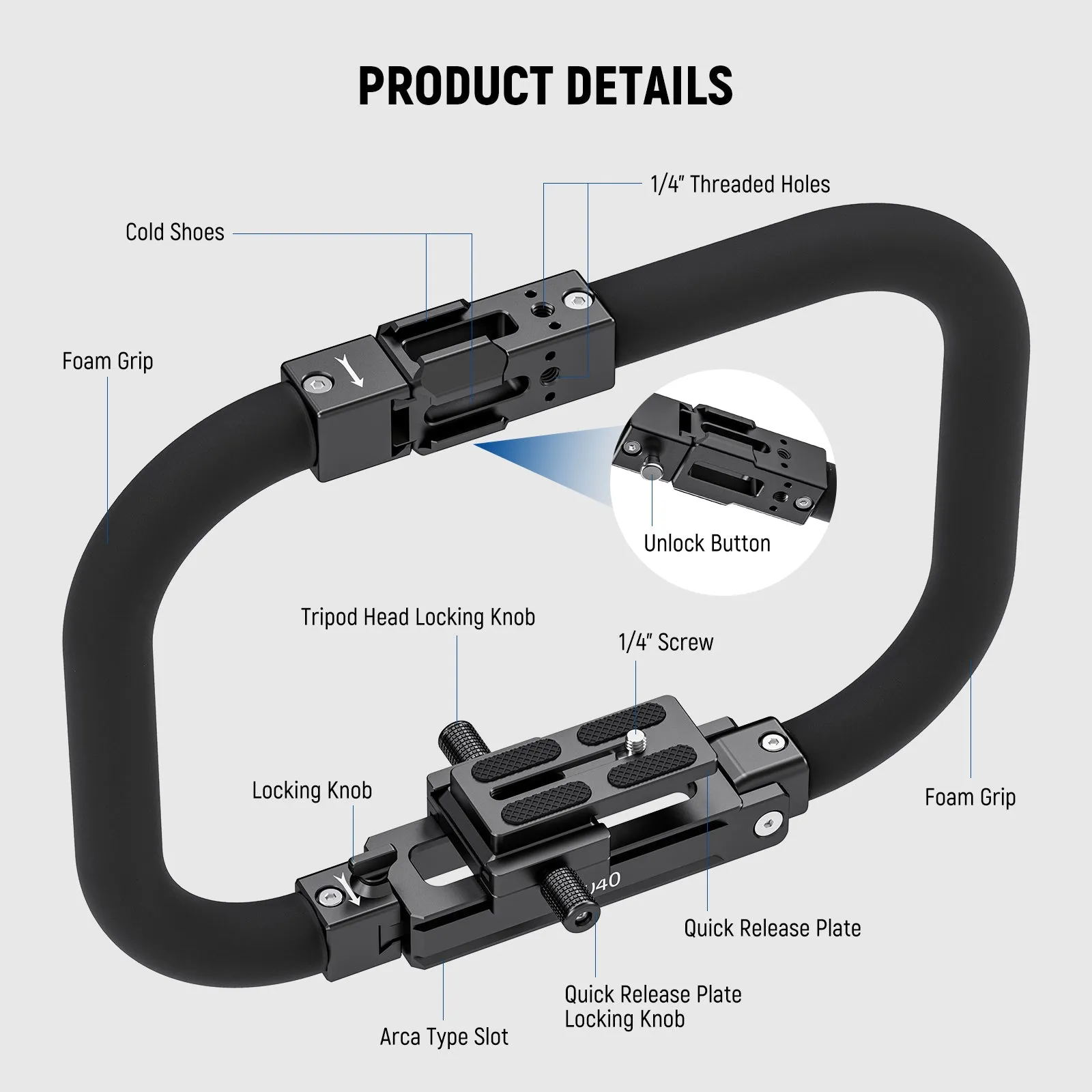 NEEWER CA040 Camera Cage Video Rig