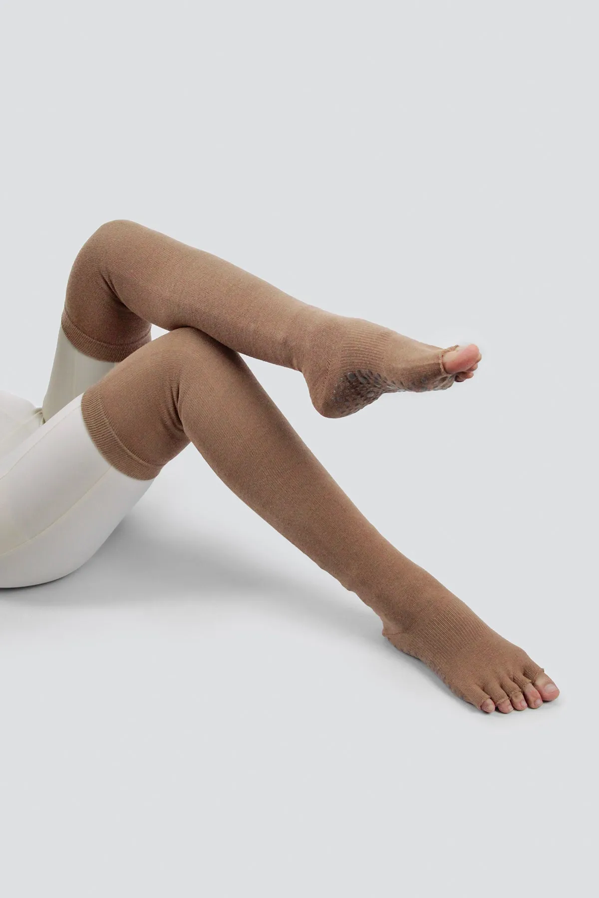 Pilates Anti-slip Over Knee Socks