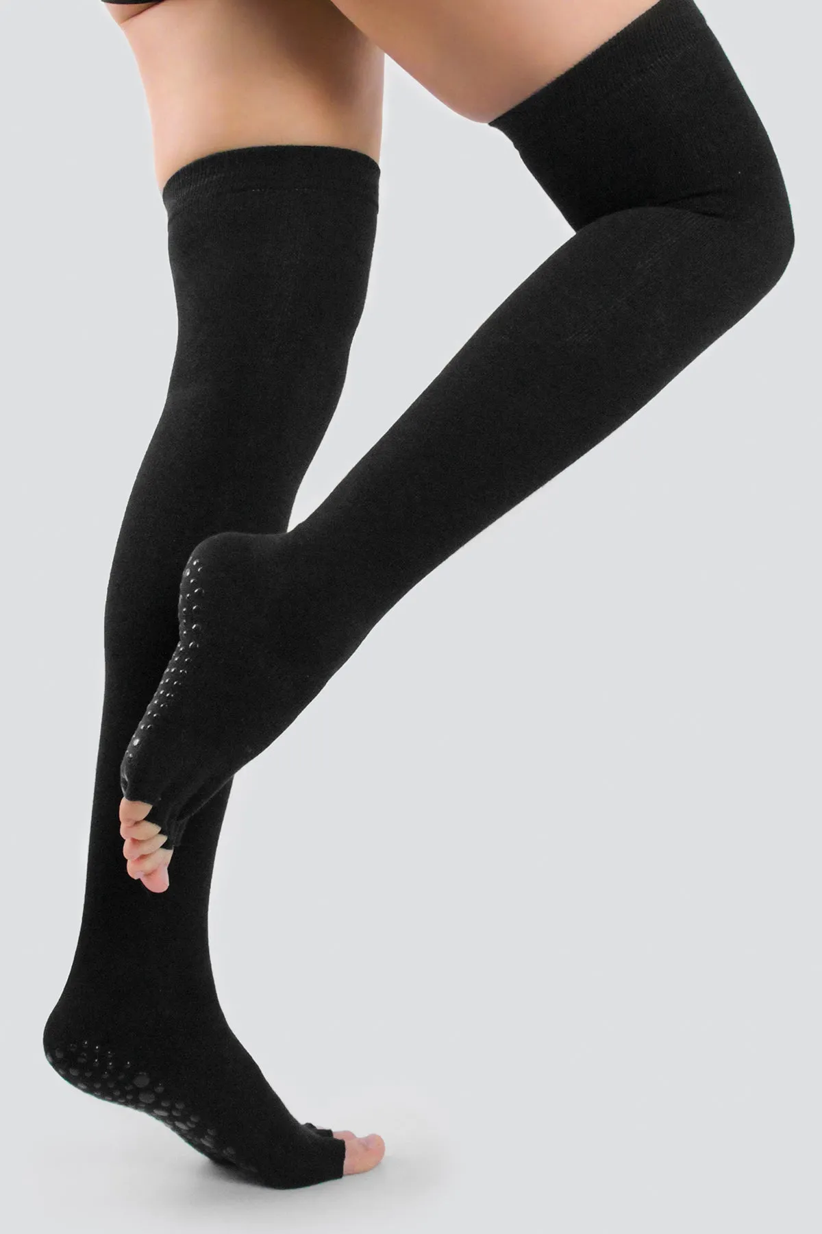 Pilates Anti-slip Over Knee Socks