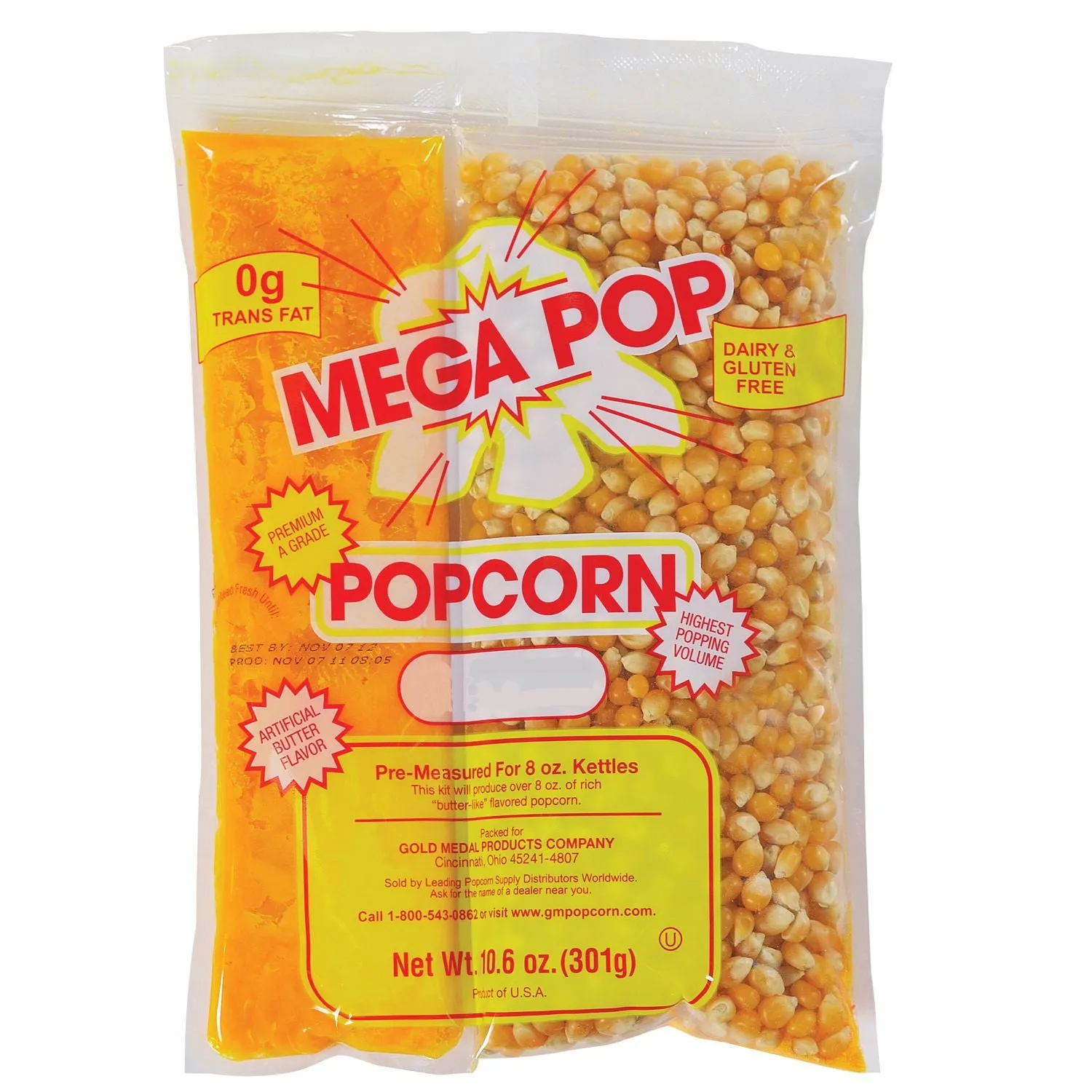 Popcorn Servings