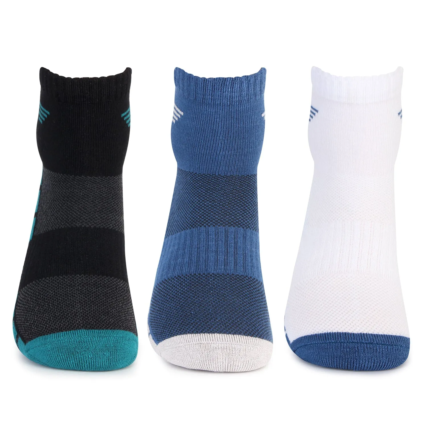 Premium Bamboo Ankle Socks - Pack of 3