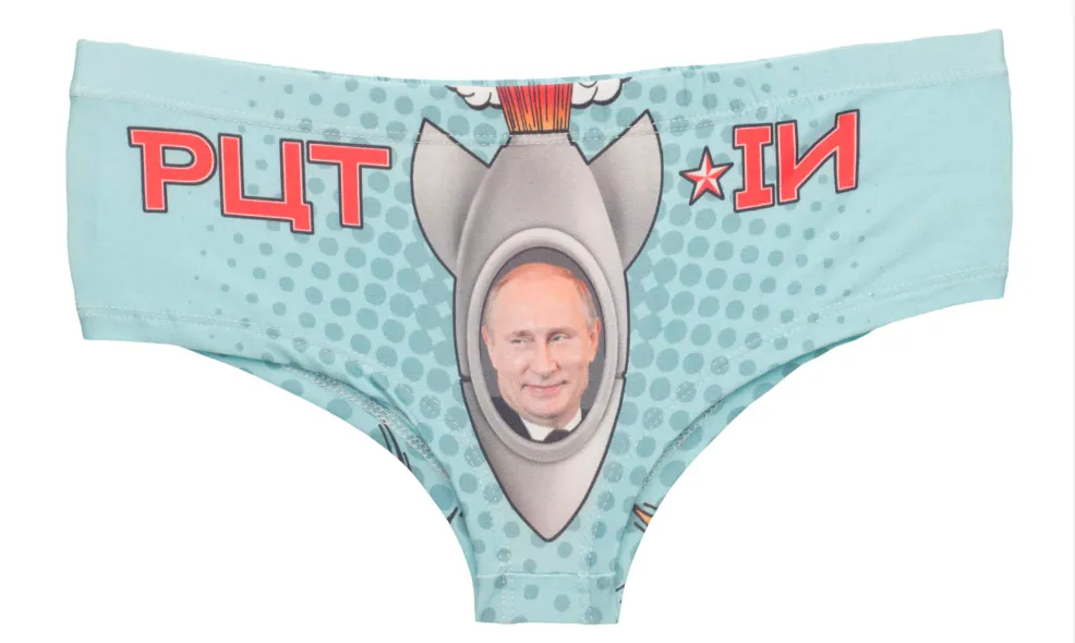 PUT-IN political Comedy sexy nightime fun Happy underwear funny, Sports underwar