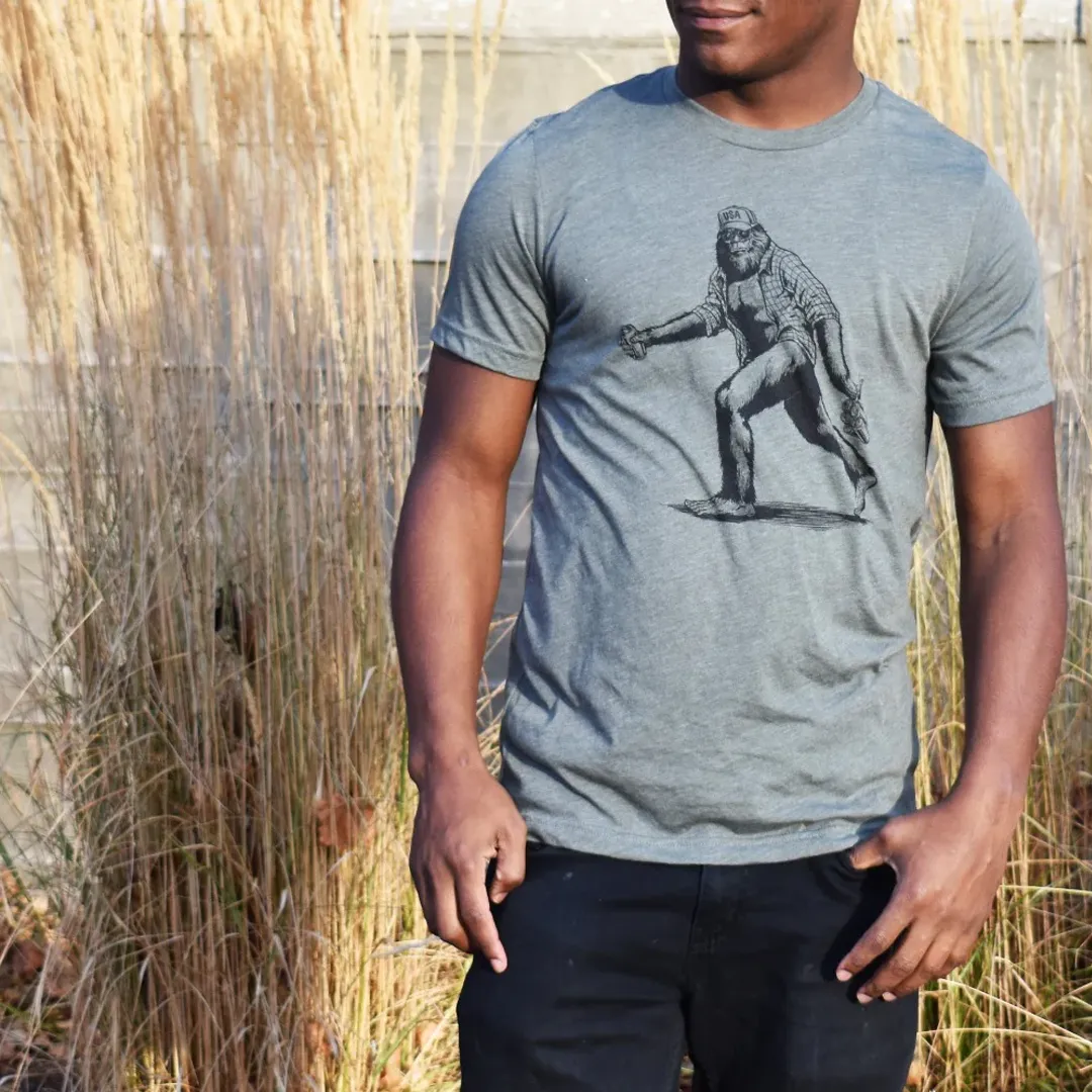 Sasquatch Crewneck Tee (Unisex)