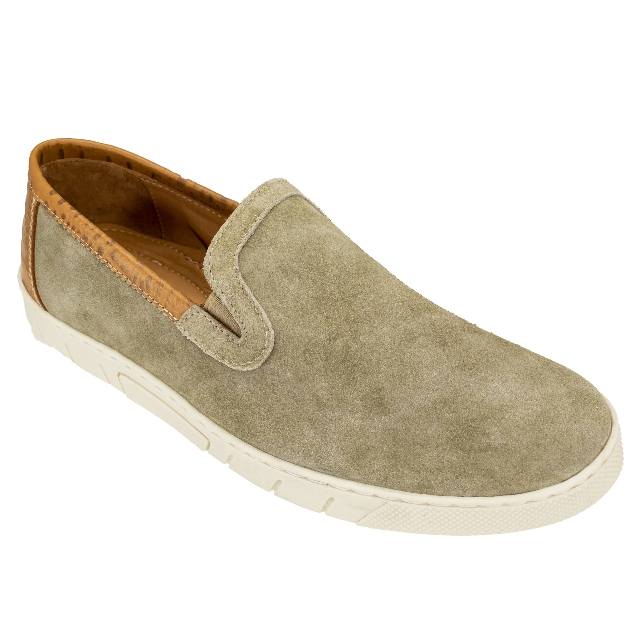 Scottsdale Slip On Grey Suede