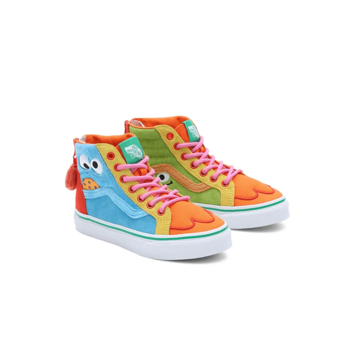   Sesame Street Kid's SK8-Hi Zip 'Multi'