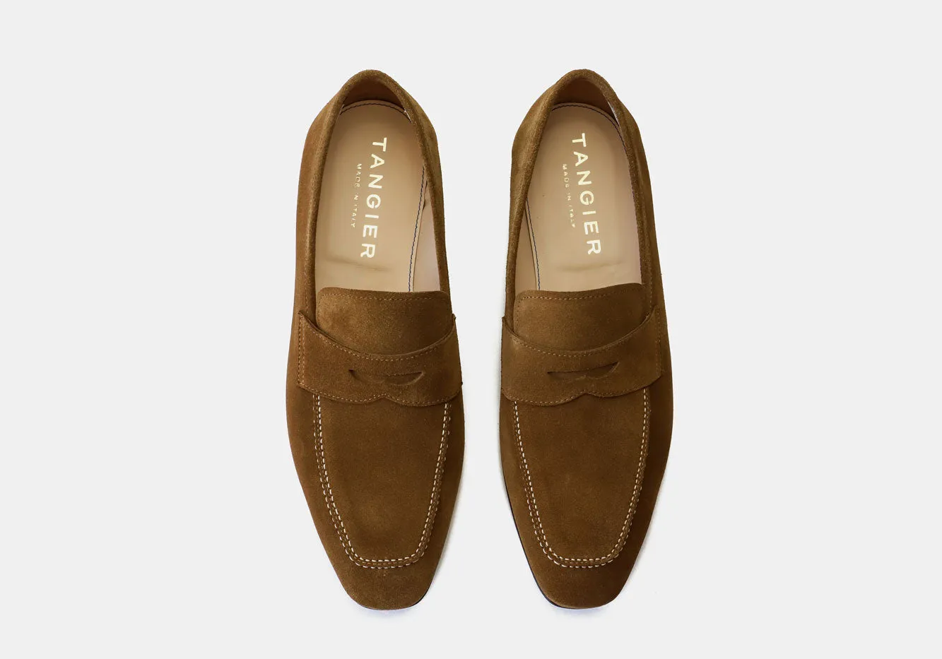 Tangier Brown Tolliver Suede Flex Loafer