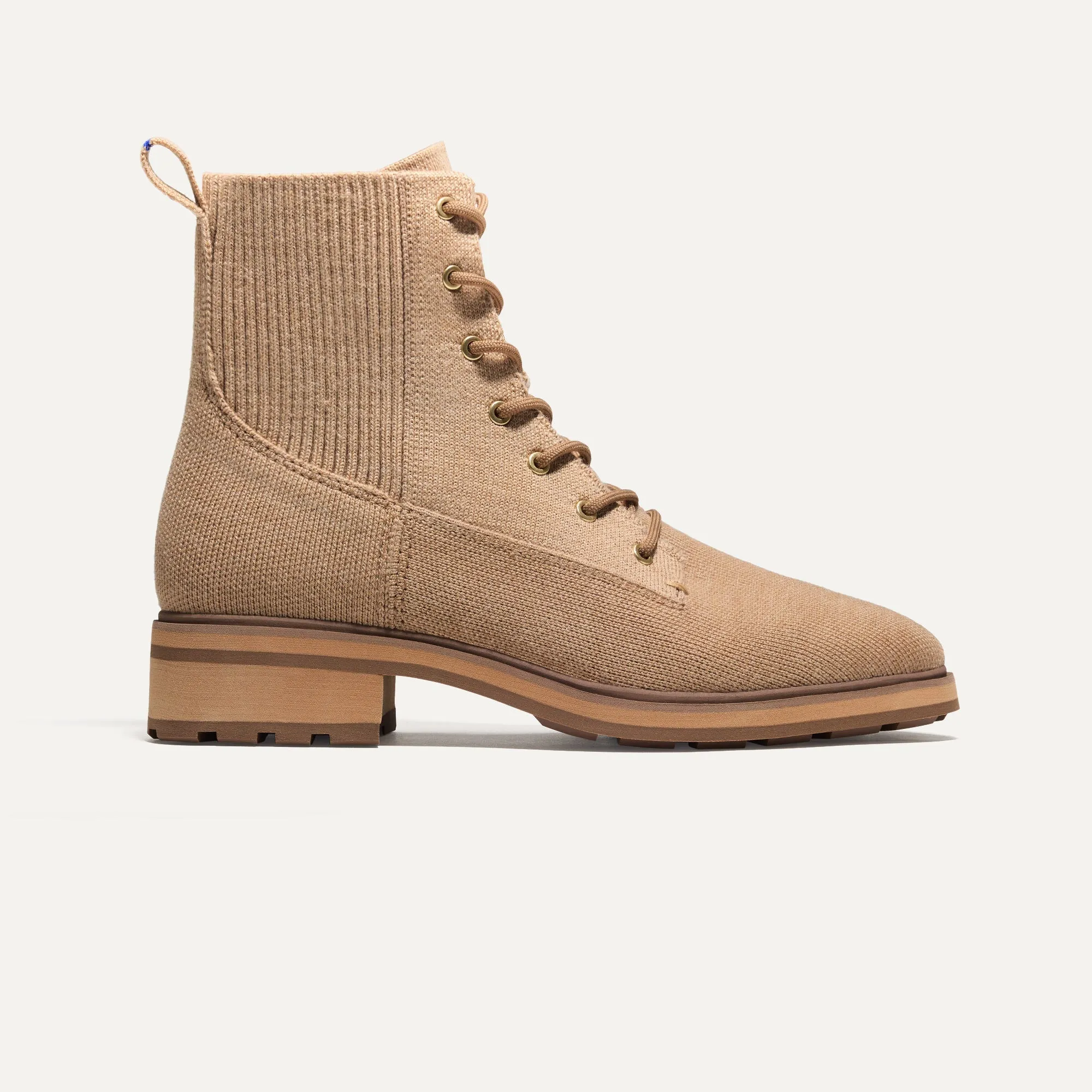 The Laced Lug Boot - Hickory