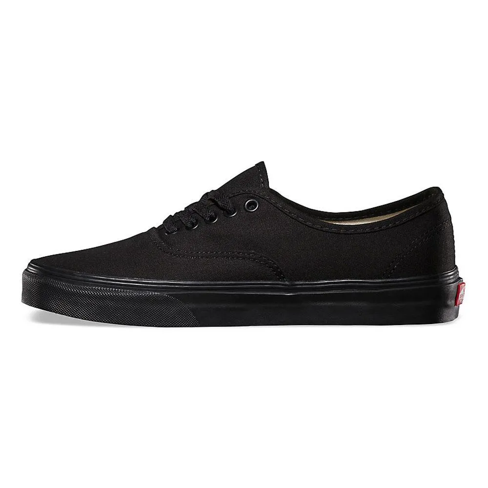 Vans Black Authentic Canvas Trainers - VN0A3-EE3BKA