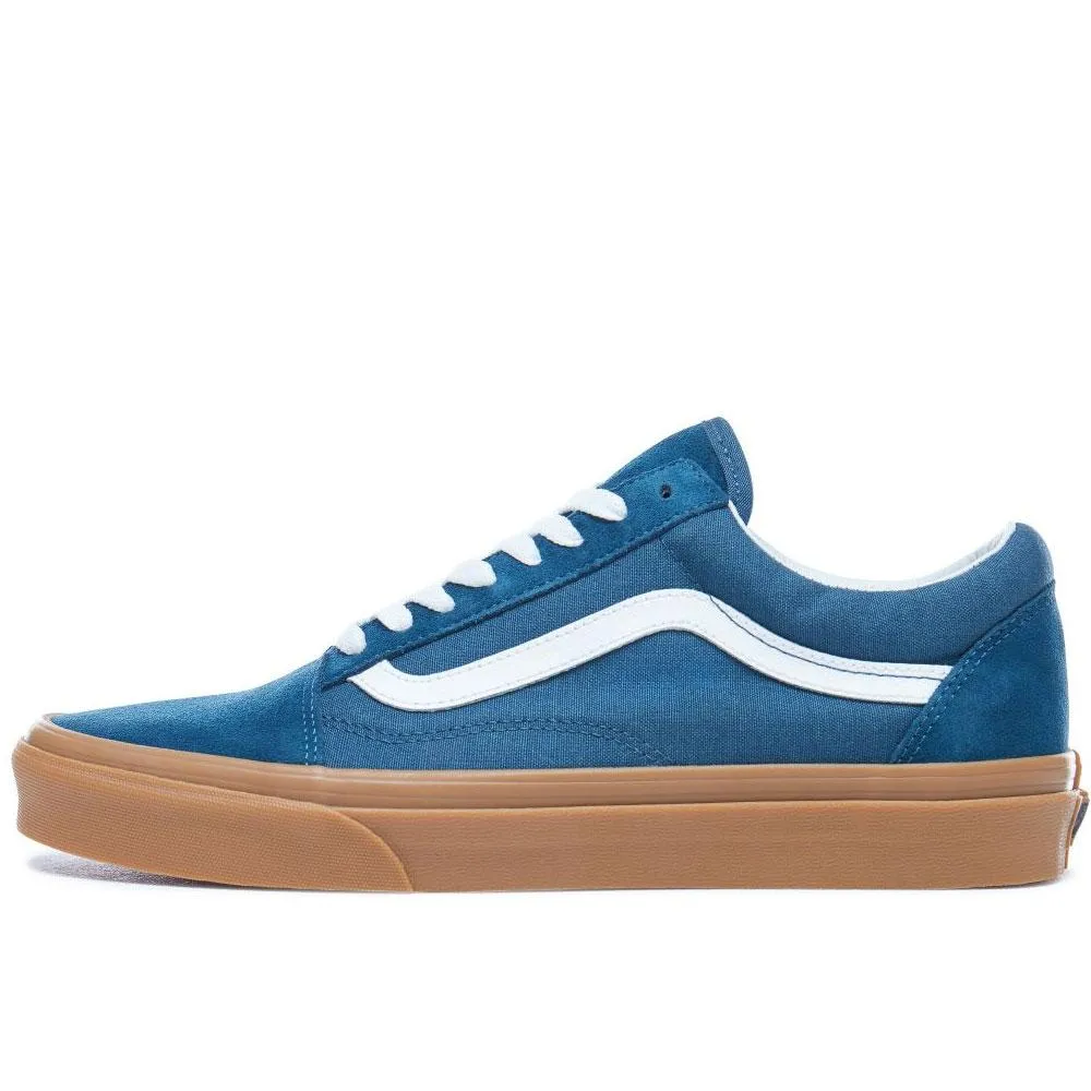 Vans Old Skool Trainers - Navy Reflecting Pond Gum