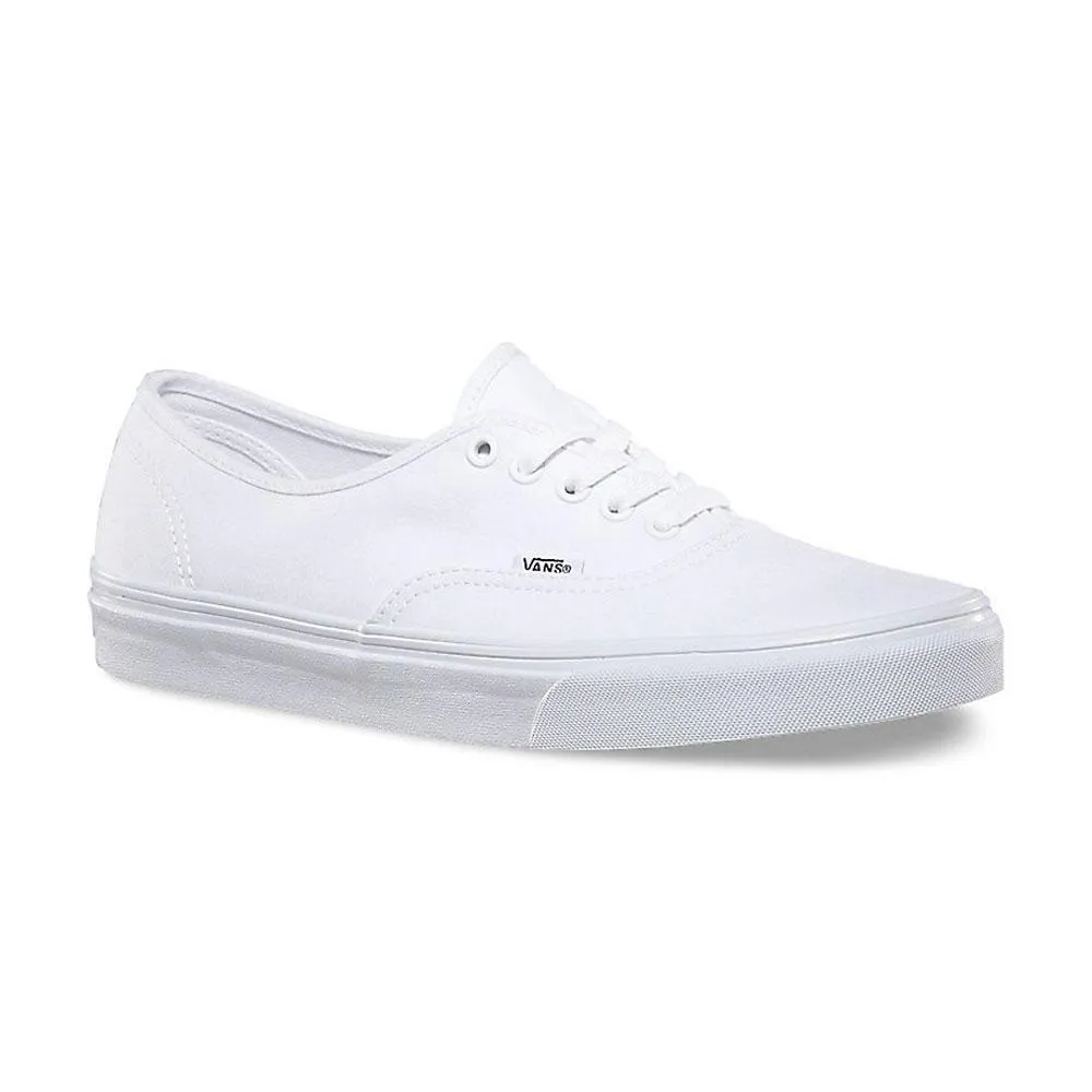 Vans White Authentic Canvas Trainers - VN0A3-EE3W00