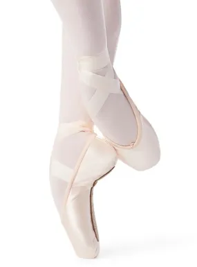 Virtisse Apogee Medium Pointe Shoes - Professional Quality Ballet Footwear for Dancers