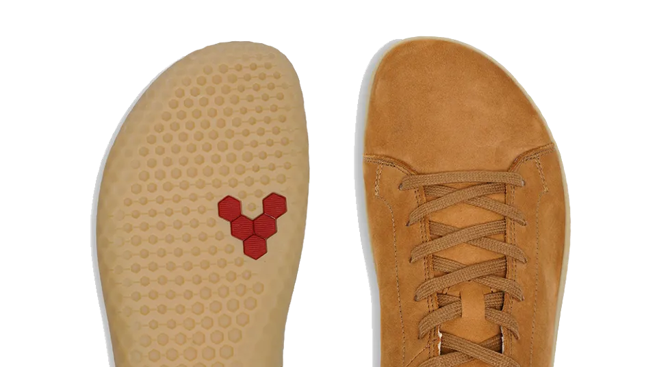 Vivobarefoot Men's Geo Court III Tan